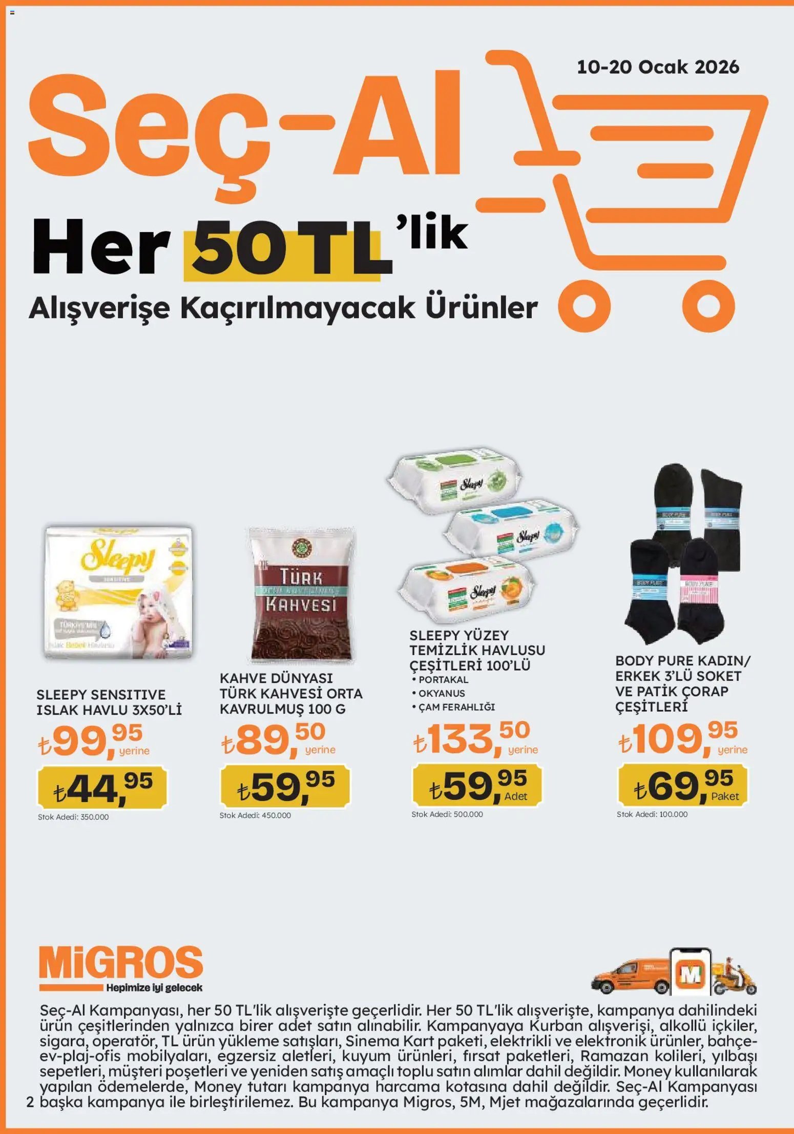 Migros tarihli katalog 08 0101 2026 Migroskop