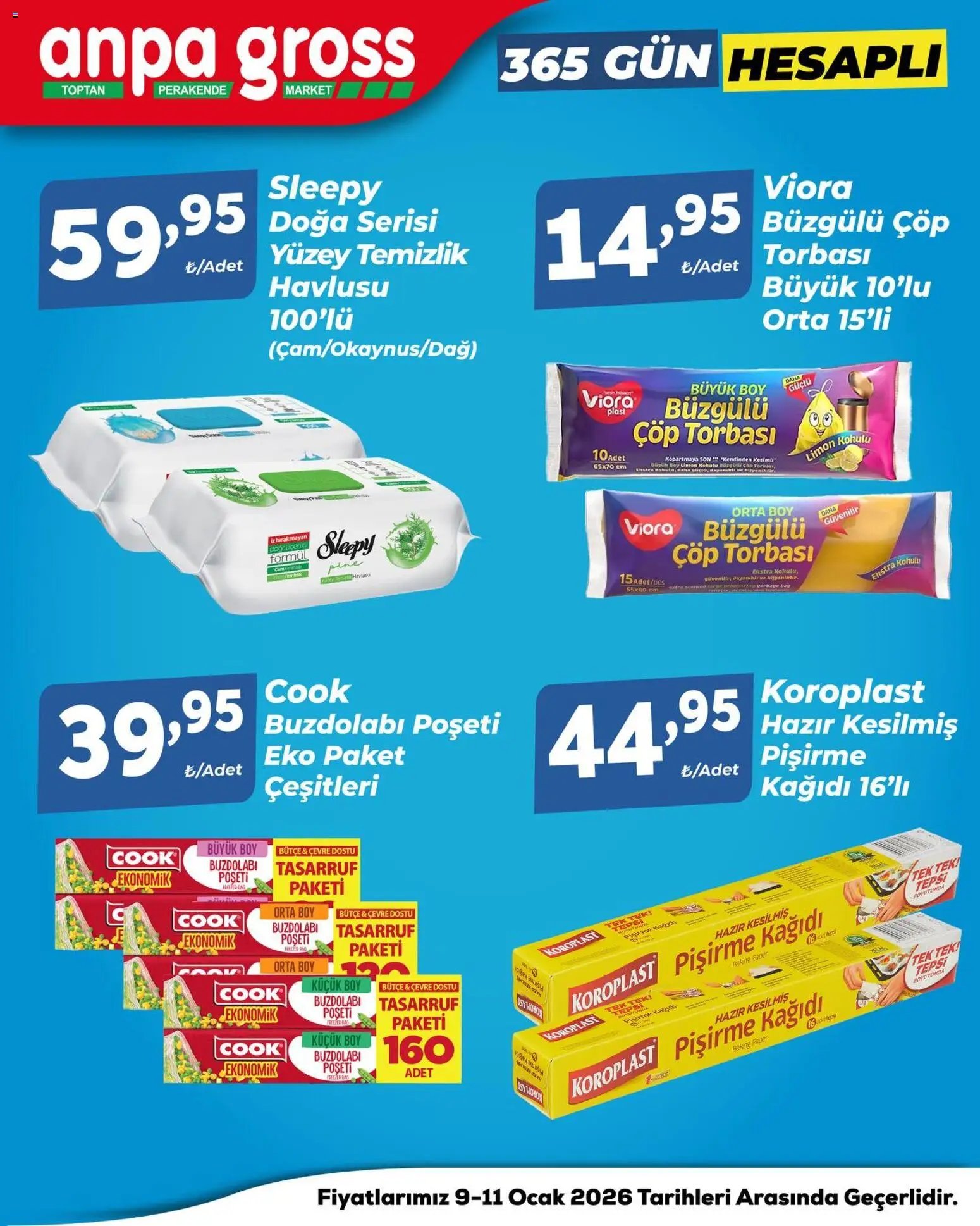 Anpa Gross tarihli katalog 09 0101 2026 İndirim