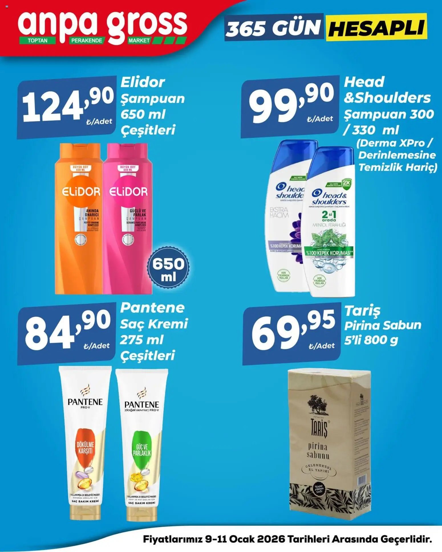 Anpa Gross tarihli katalog 09 0101 2026 İndirim