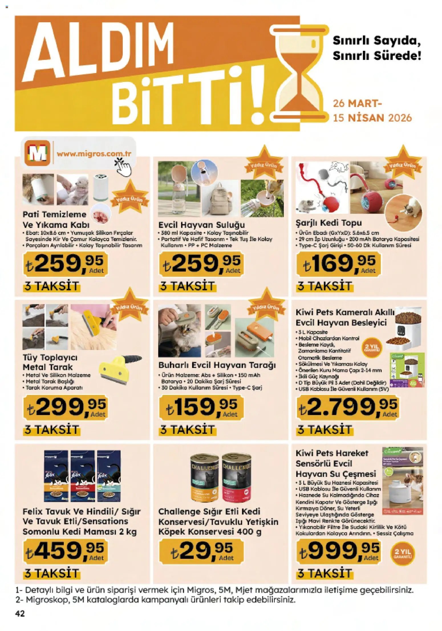 Migros tarihli katalog 26 0303 2026 Migros Katalog - 5M Migroskop Dijital