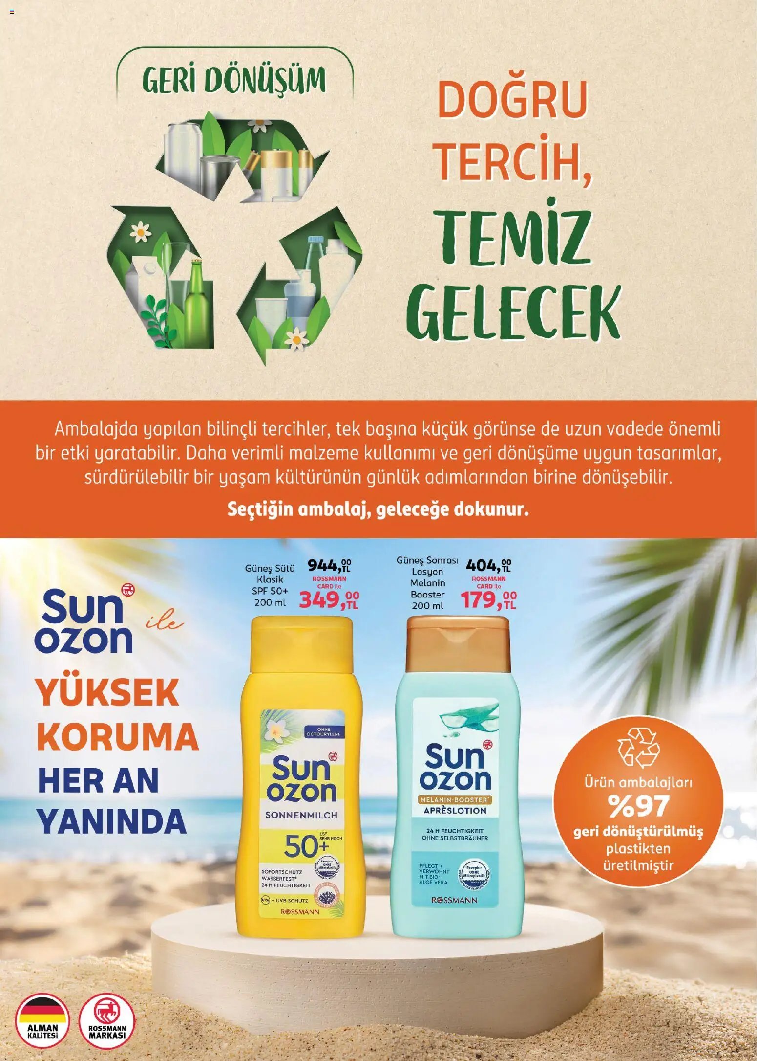 Rossmann tarihli katalog 01 0606 2026 Rossmann Haziran Ev & Yaşam Kataloğu