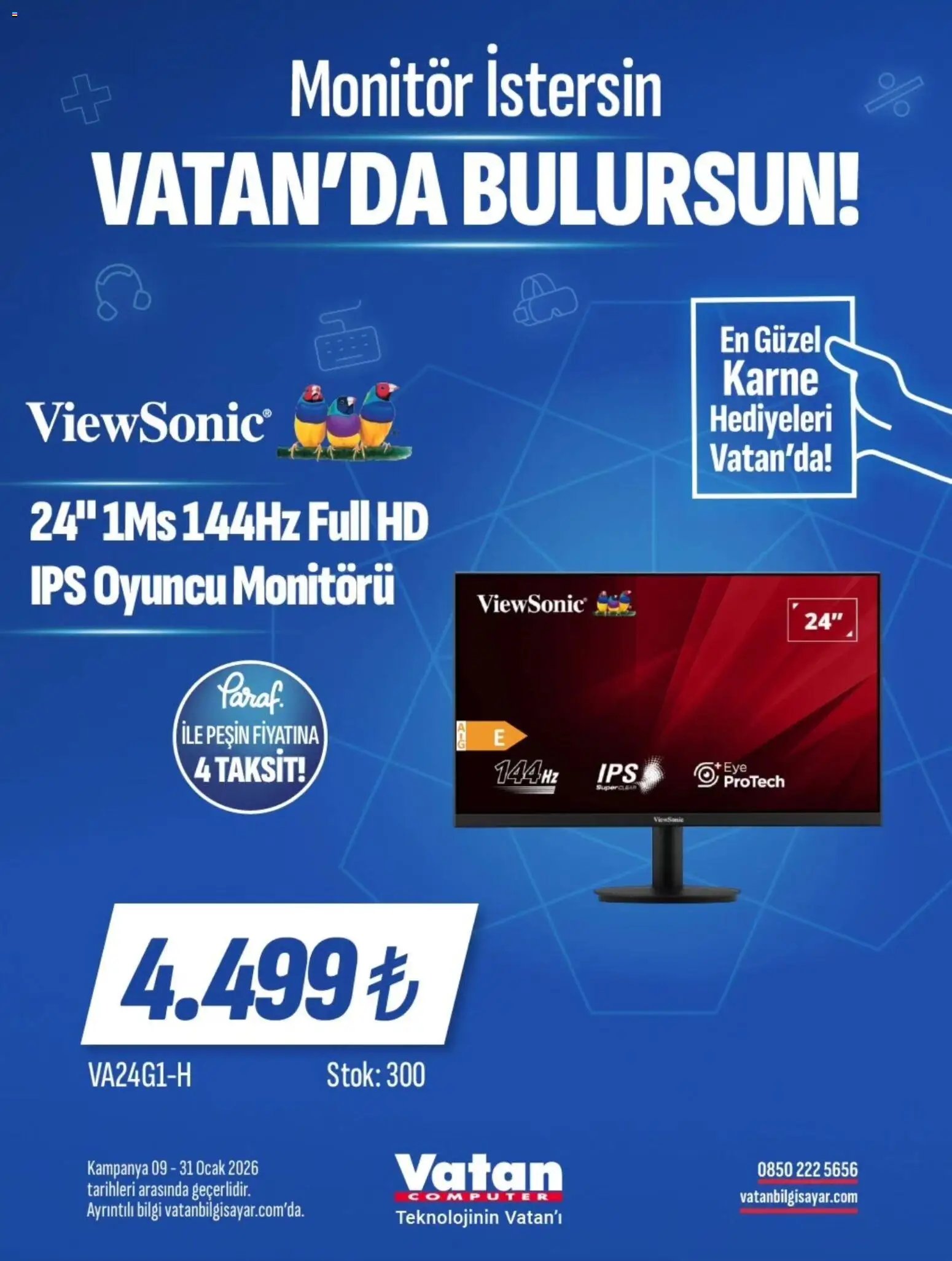 Vatan Bilgisayar tarihli katalog 12 0101 2026 İndirim