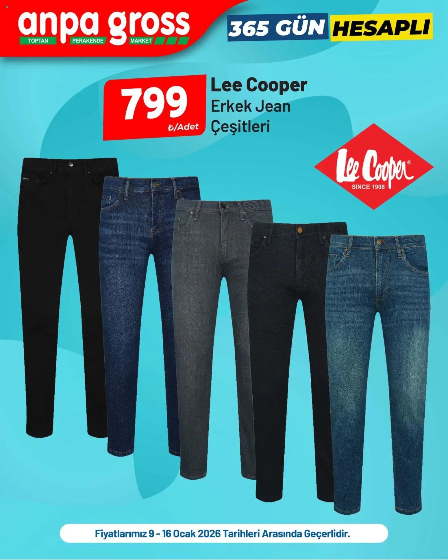 Anpa Gross tarihli katalog 09 0101 2026 İndirim Azimuth, Salomon, Lee Cooper