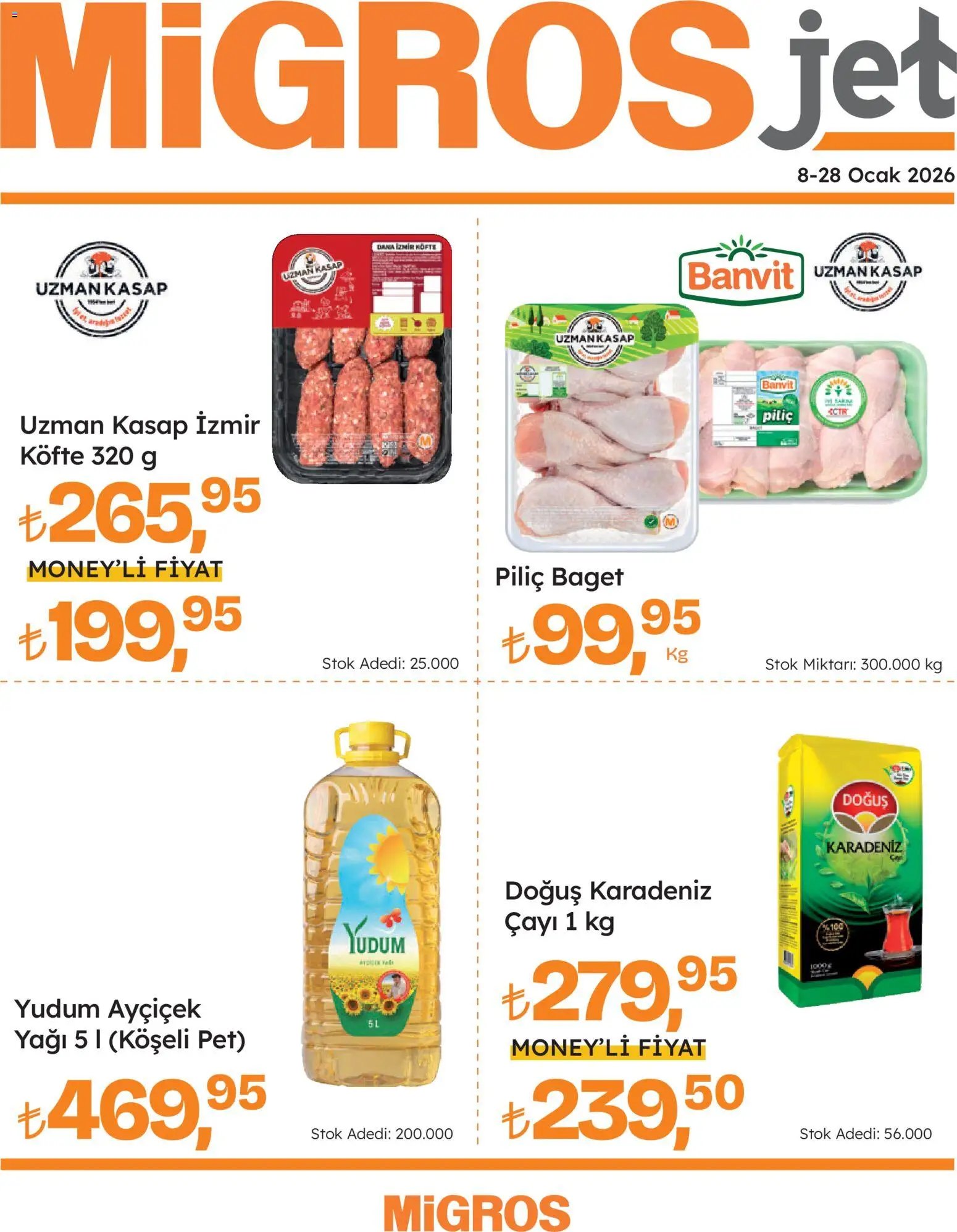 Migros tarihli katalog 08 0101 2026 Migros Jet Dijital