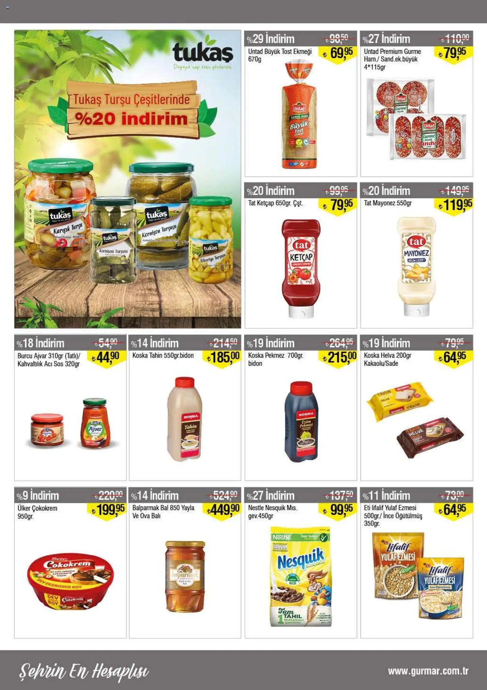 Gürmar tarihli katalog 01 0101 2026 Katalog