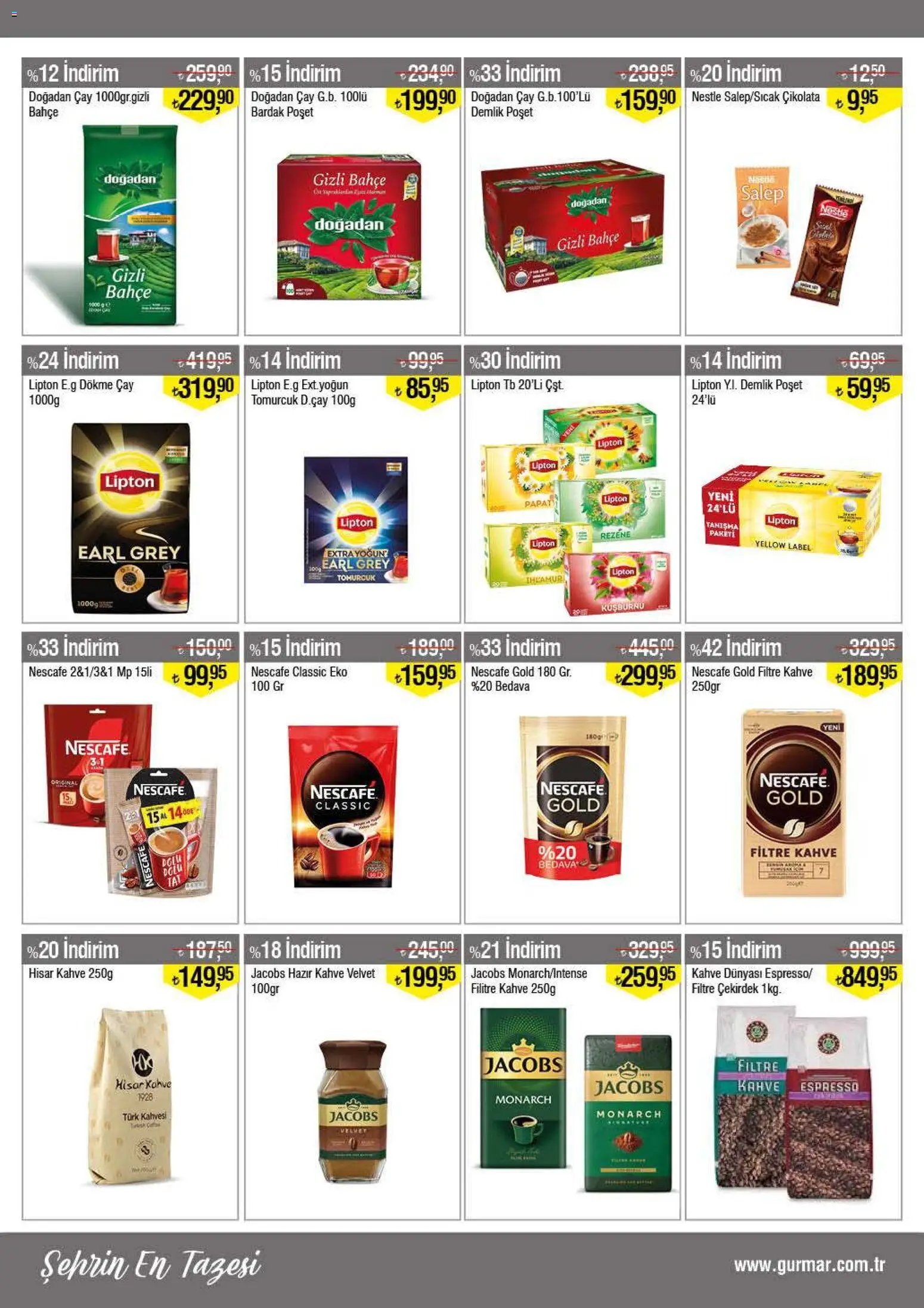 Gürmar tarihli katalog 01 0101 2026 Katalog