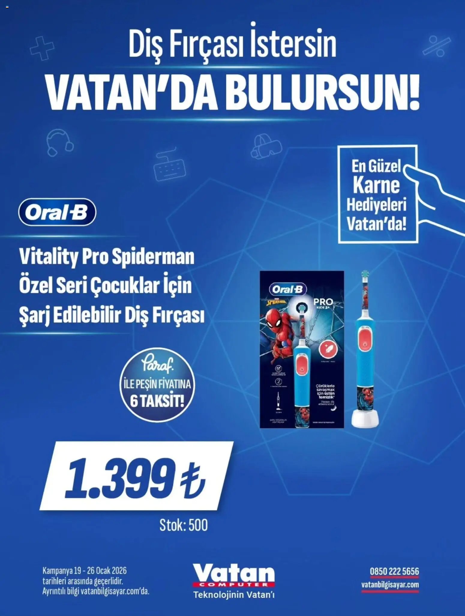Vatan Bilgisayar tarihli katalog 19 0101 2026 İndirim