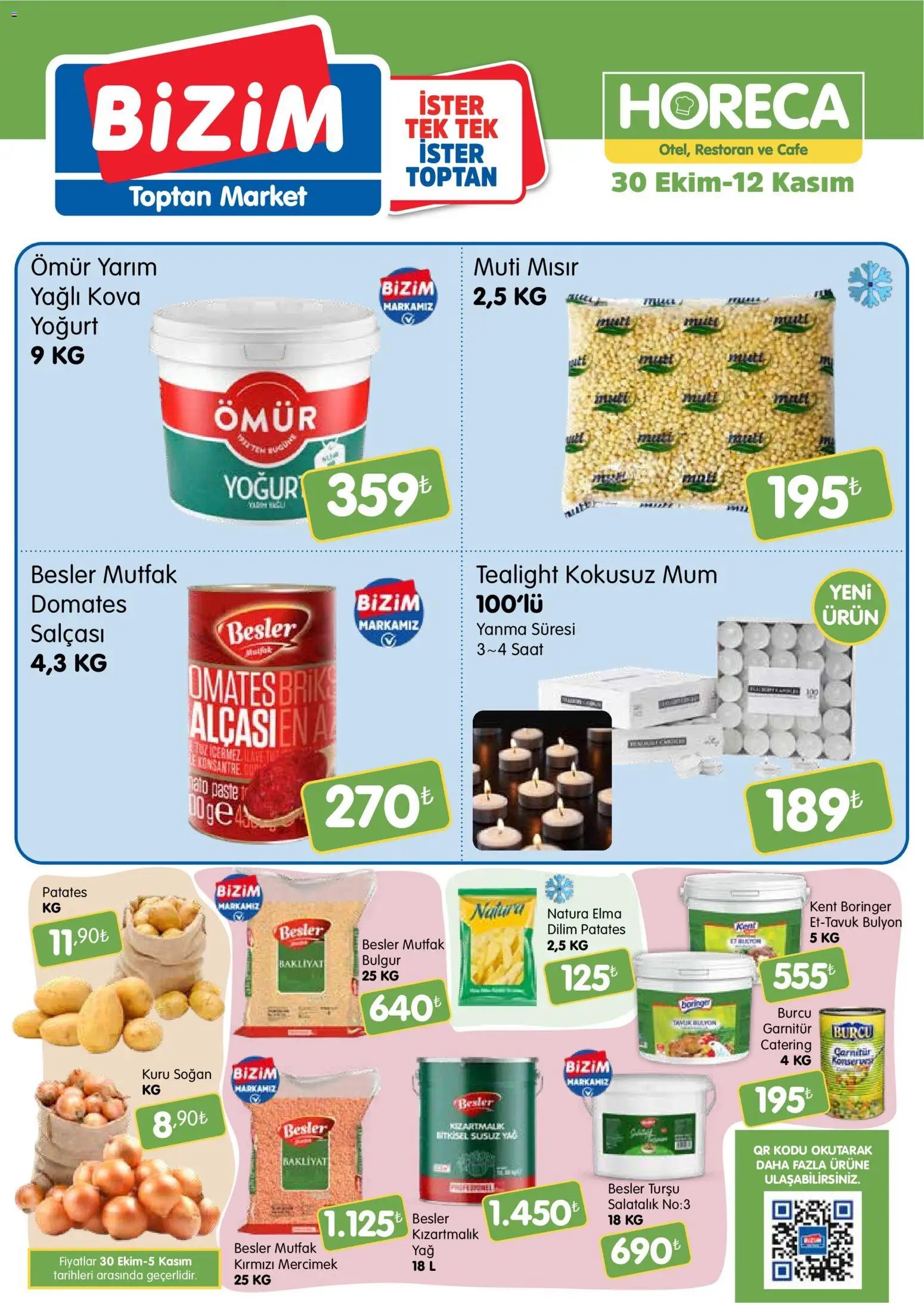 Bizim Toptan tarihli katalog 30 1010 2025 Horeca kataloğu