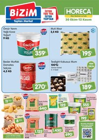 Bizim Toptan tarihli katalog 30 1010 2025 Horeca kataloğu