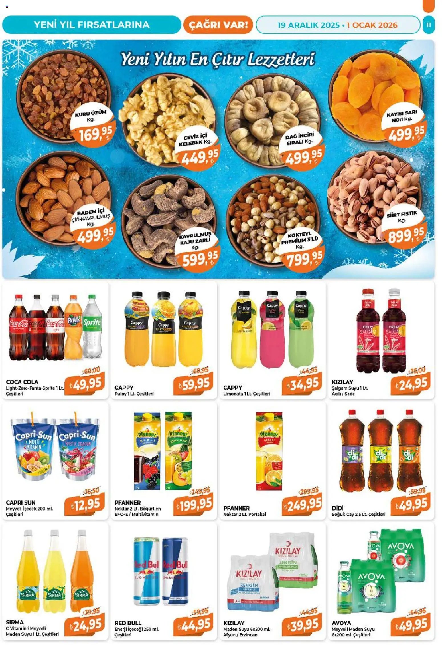 Çağrı Market tarihli katalog 19 1212 2025 Katalog