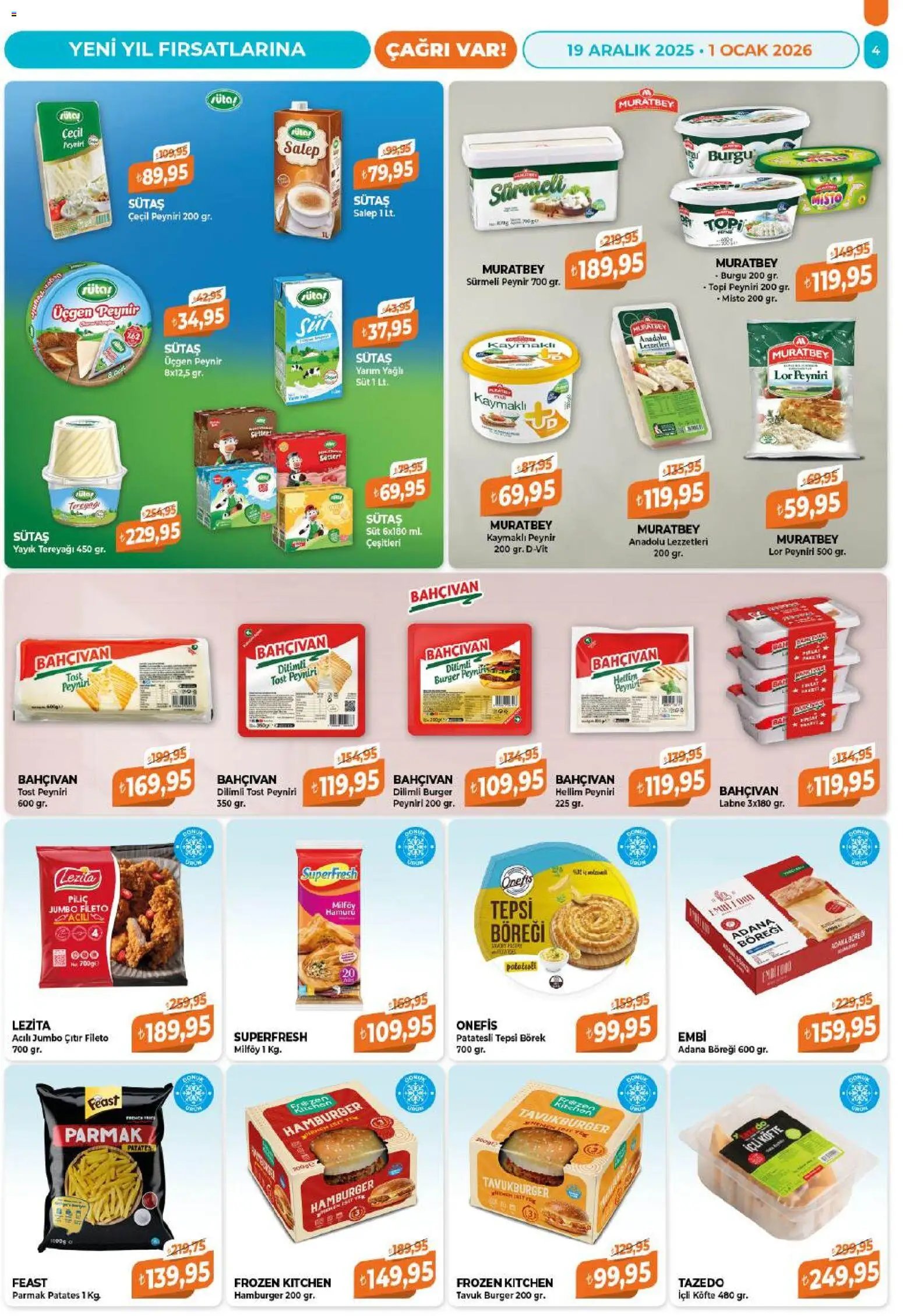 Çağrı Market tarihli katalog 19 1212 2025 Katalog