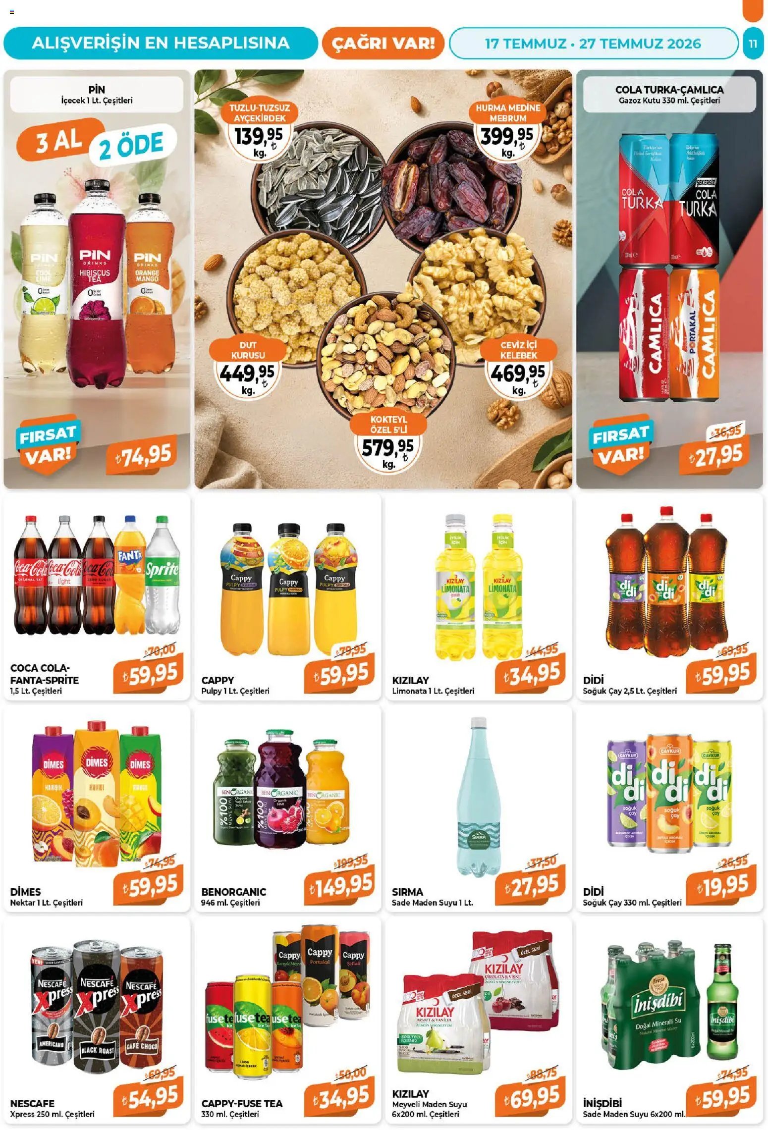 Çağrı Market tarihli katalog 17 0707 2026 Çağrı Market Katalog