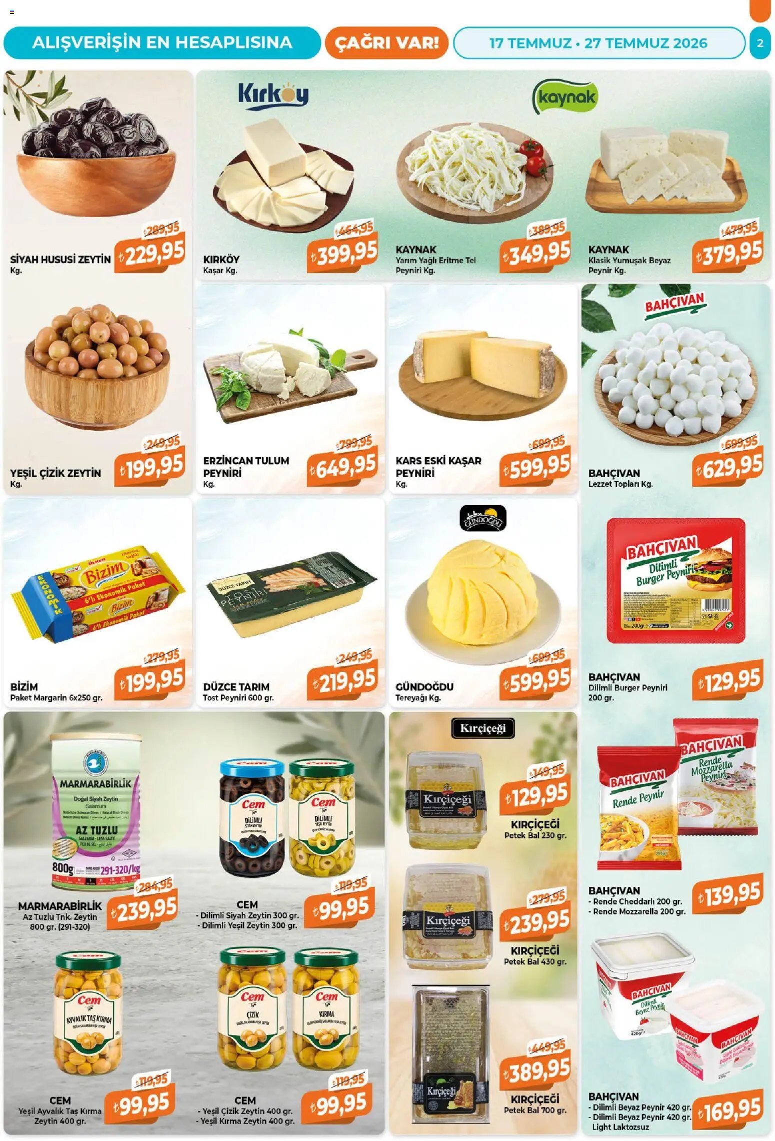 Çağrı Market tarihli katalog 17 0707 2026 Çağrı Market Katalog