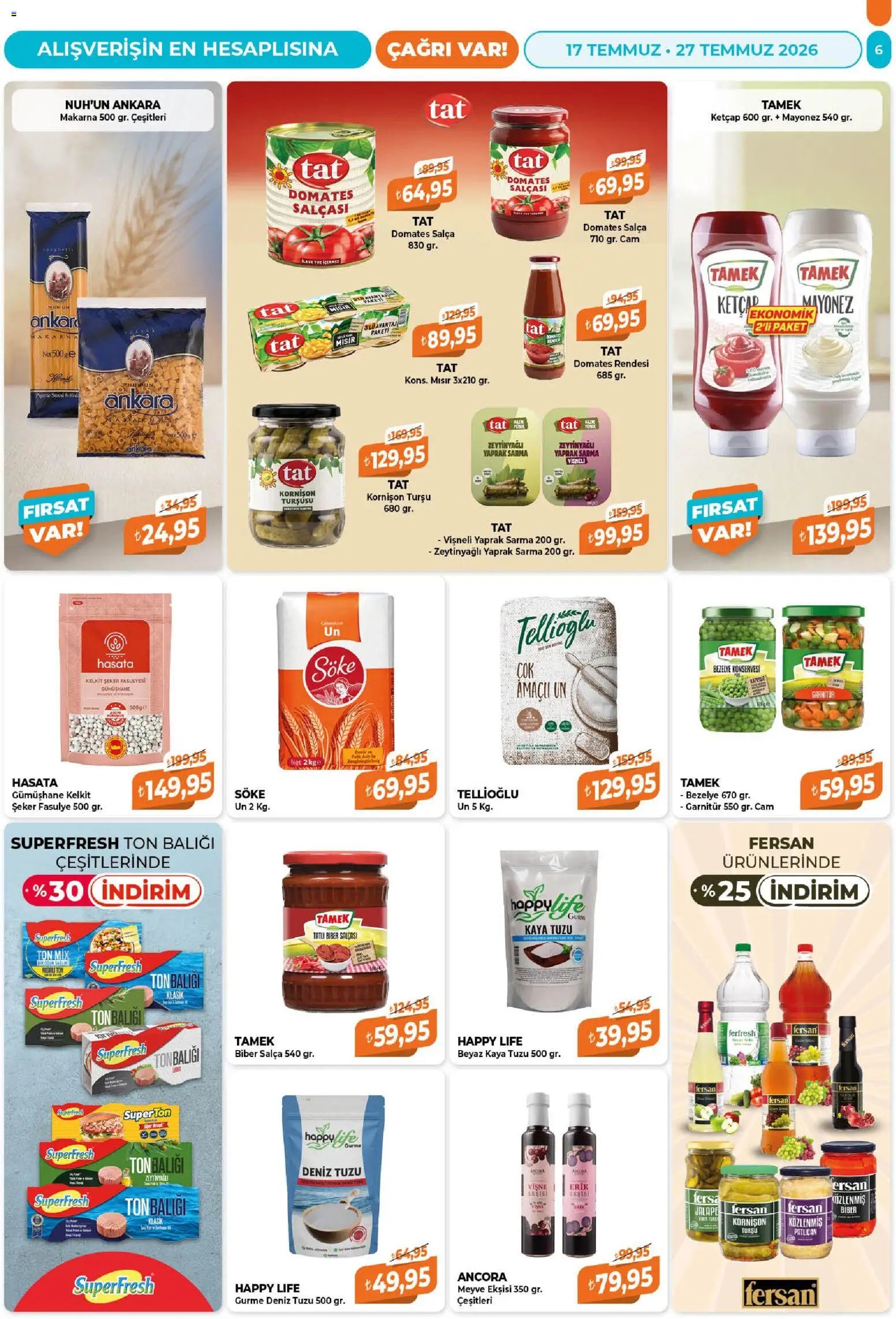 Çağrı Market tarihli katalog 17 0707 2026 Çağrı Market Katalog