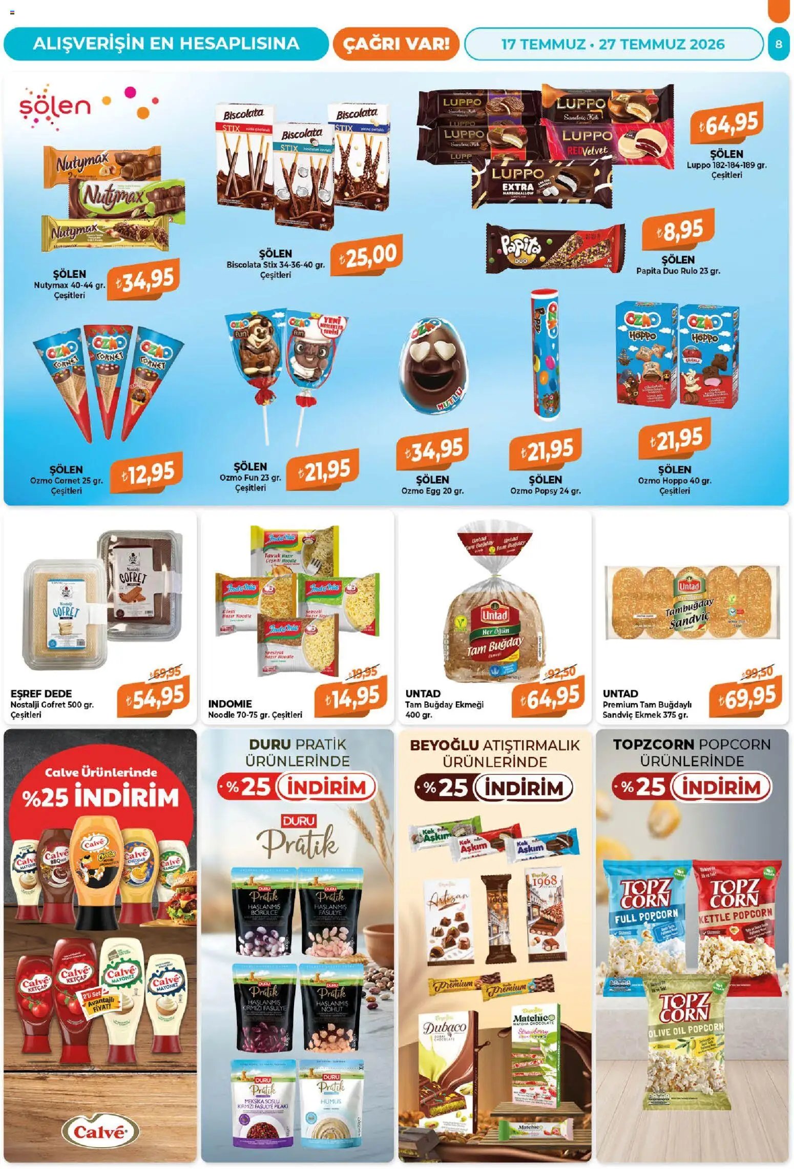 Çağrı Market tarihli katalog 17 0707 2026 Çağrı Market Katalog