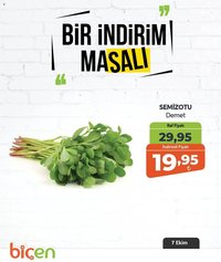 Biçen Market tarihli katalog 07 1010 2025 Bir İndirim MaSalı