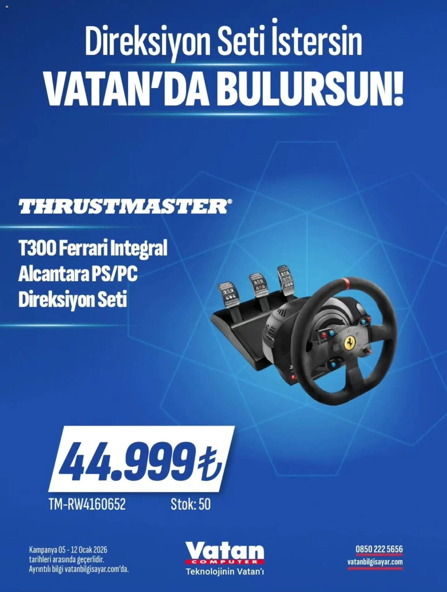 Vatan Bilgisayar tarihli katalog 05 0101 2026 İndirim