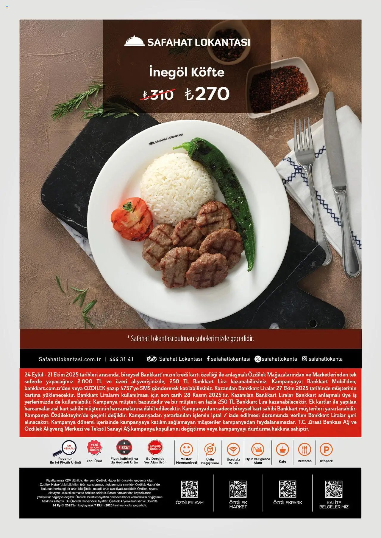 Özdilek tarihli katalog 24 0909 2025 Katalog