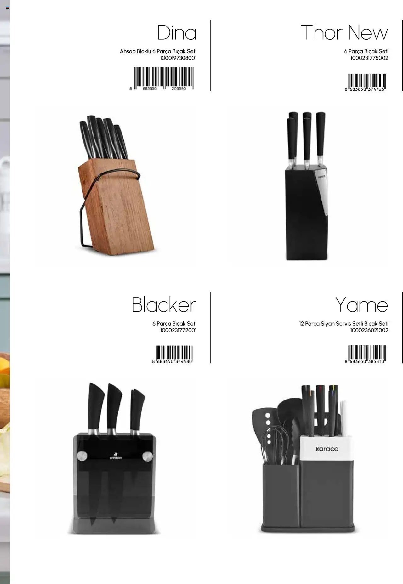 Karaca tarihli katalog 04 0909 2025 Mutfak