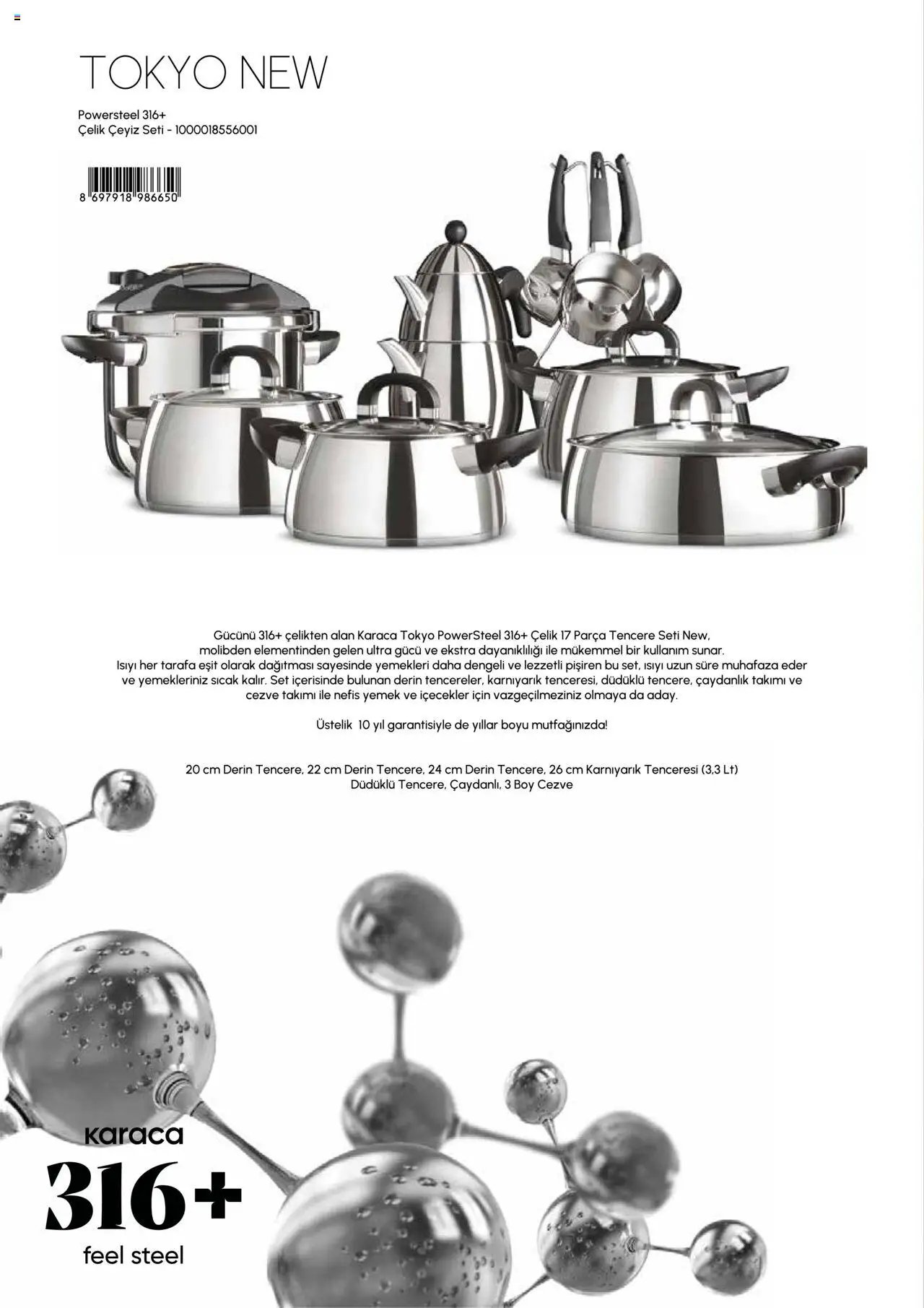 Karaca tarihli katalog 04 0909 2025 Mutfak