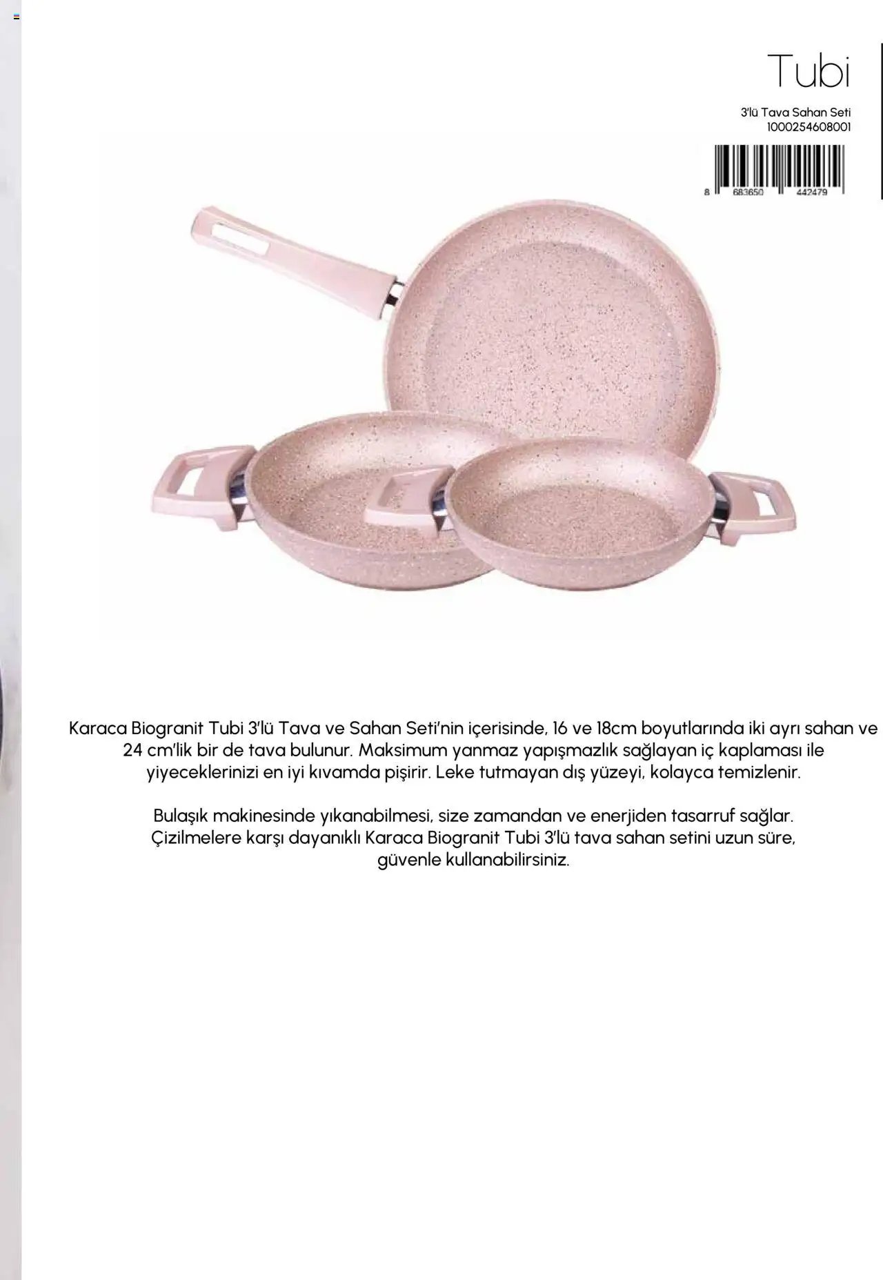 Karaca tarihli katalog 04 0909 2025 Mutfak