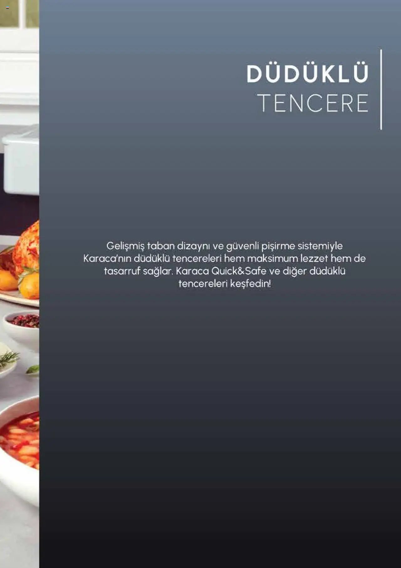 Karaca tarihli katalog 04 0909 2025 Mutfak