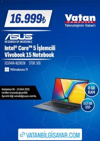 Vatan Bilgisayar tarihli katalog 06 1010 2025 İndirim