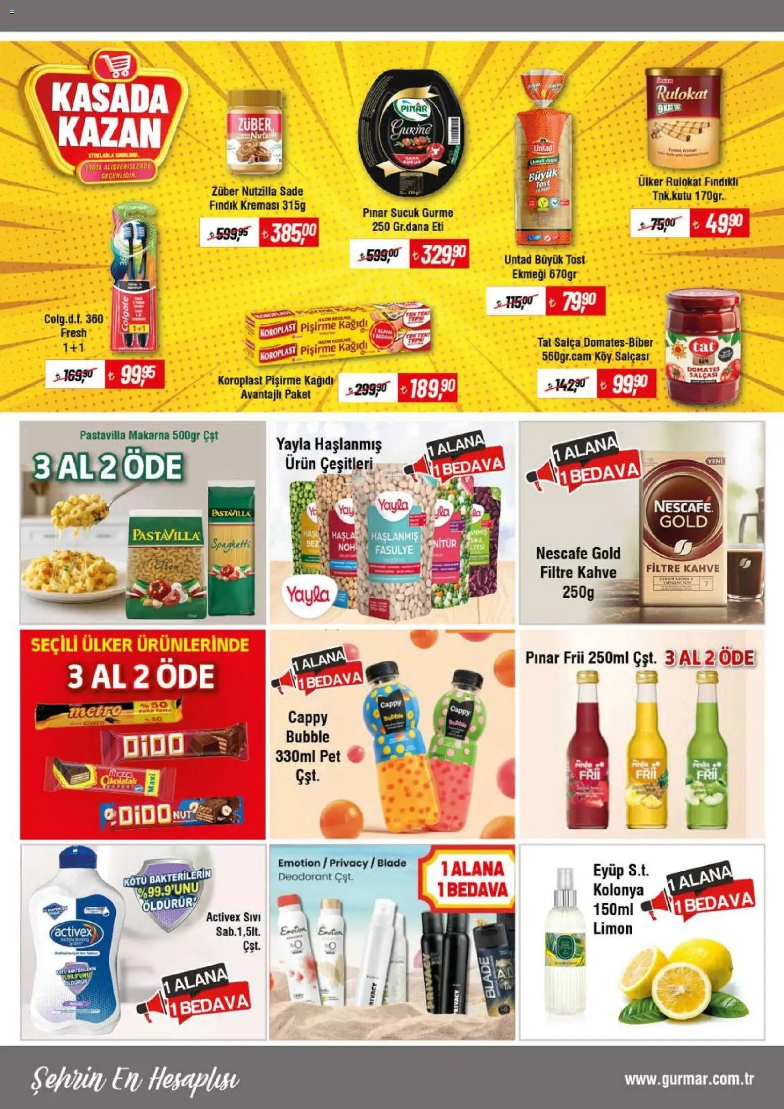 Gürmar tarihli katalog 16 0909 2026 Gürmar Katalog