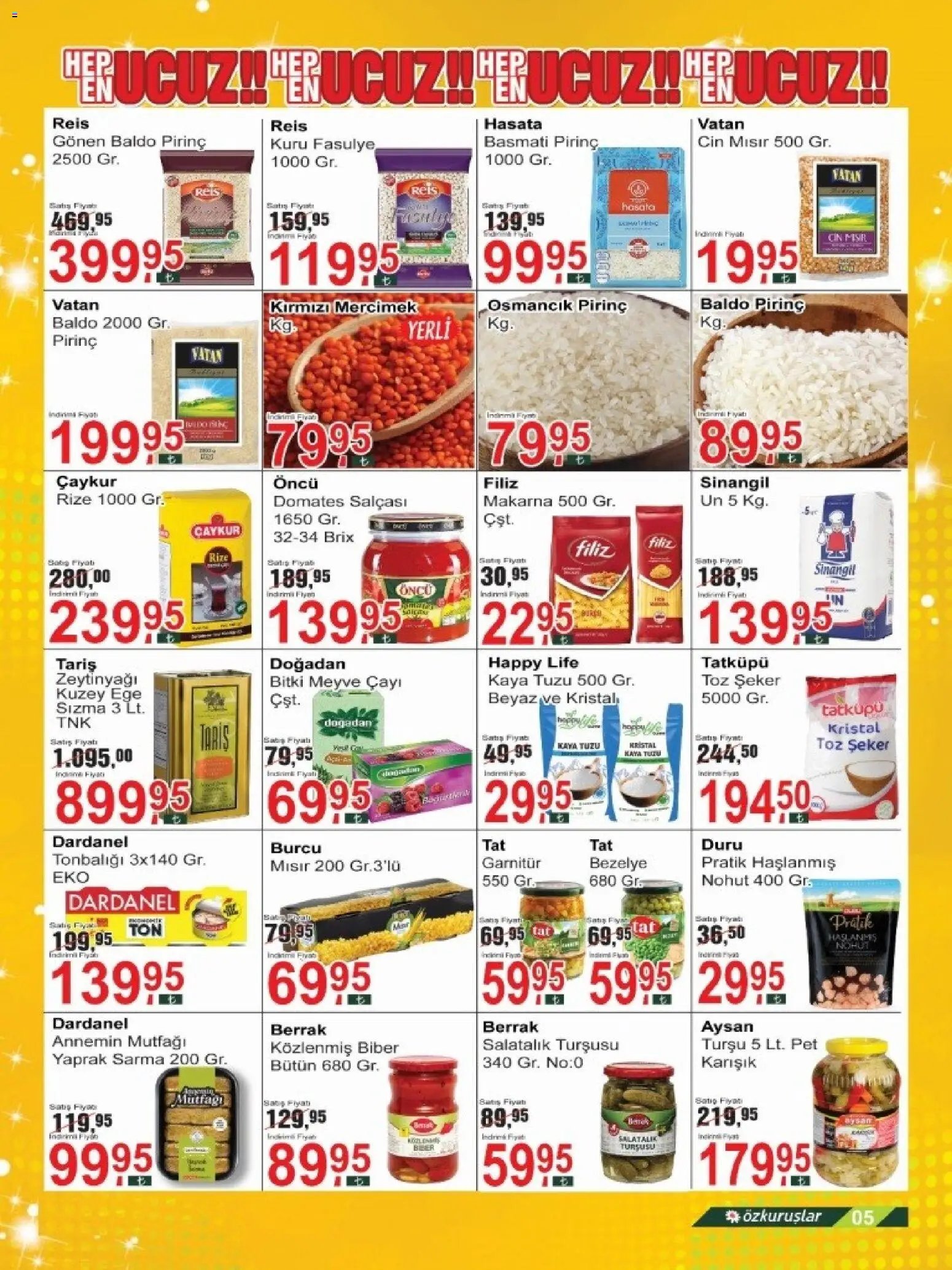 Özkuruşlar tarihli katalog 22 1111 2025 Katalog