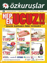 Özkuruşlar tarihli katalog 22 1111 2025 Katalog