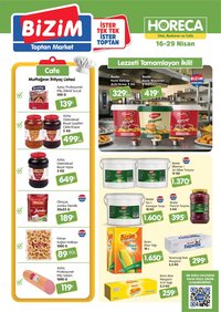 Bizim Toptan tarihli katalog 16 0404 2026 Bizim Toptan - Horeca kataloğu