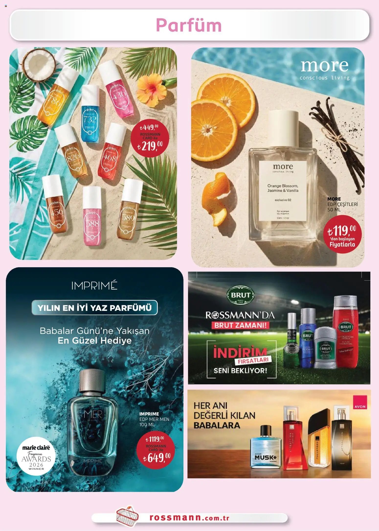 Rossmann tarihli katalog 01 0606 2026 Rossmann Haziran Kişisel Bakım Kataloğu