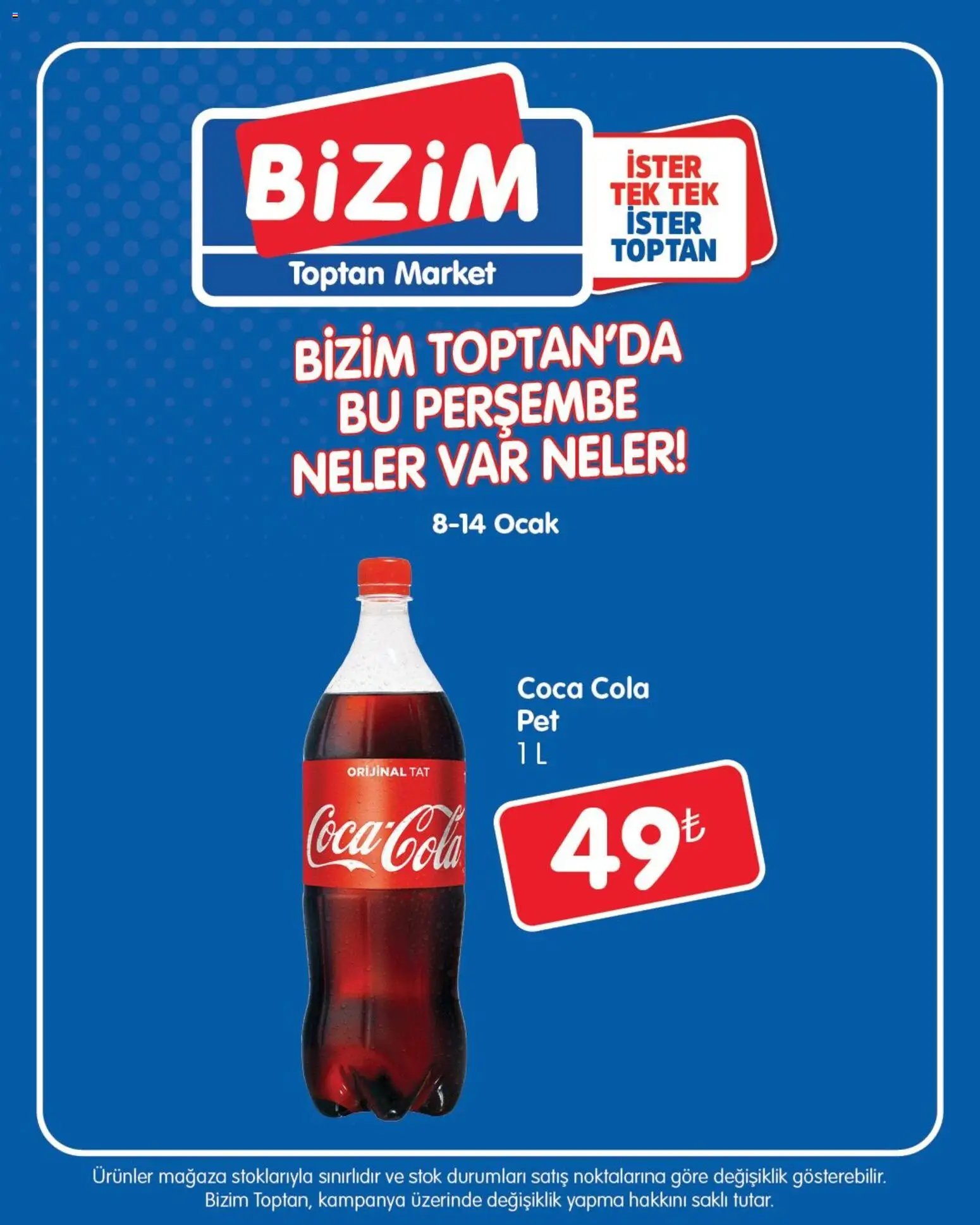 Bizim Toptan tarihli katalog 08 0101 2026 Katalog