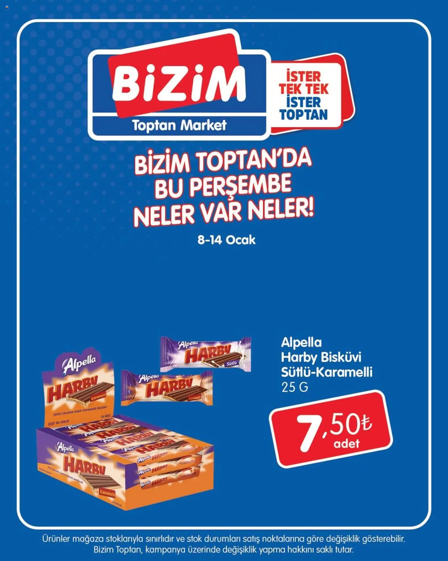 Bizim Toptan tarihli katalog 08 0101 2026 Katalog