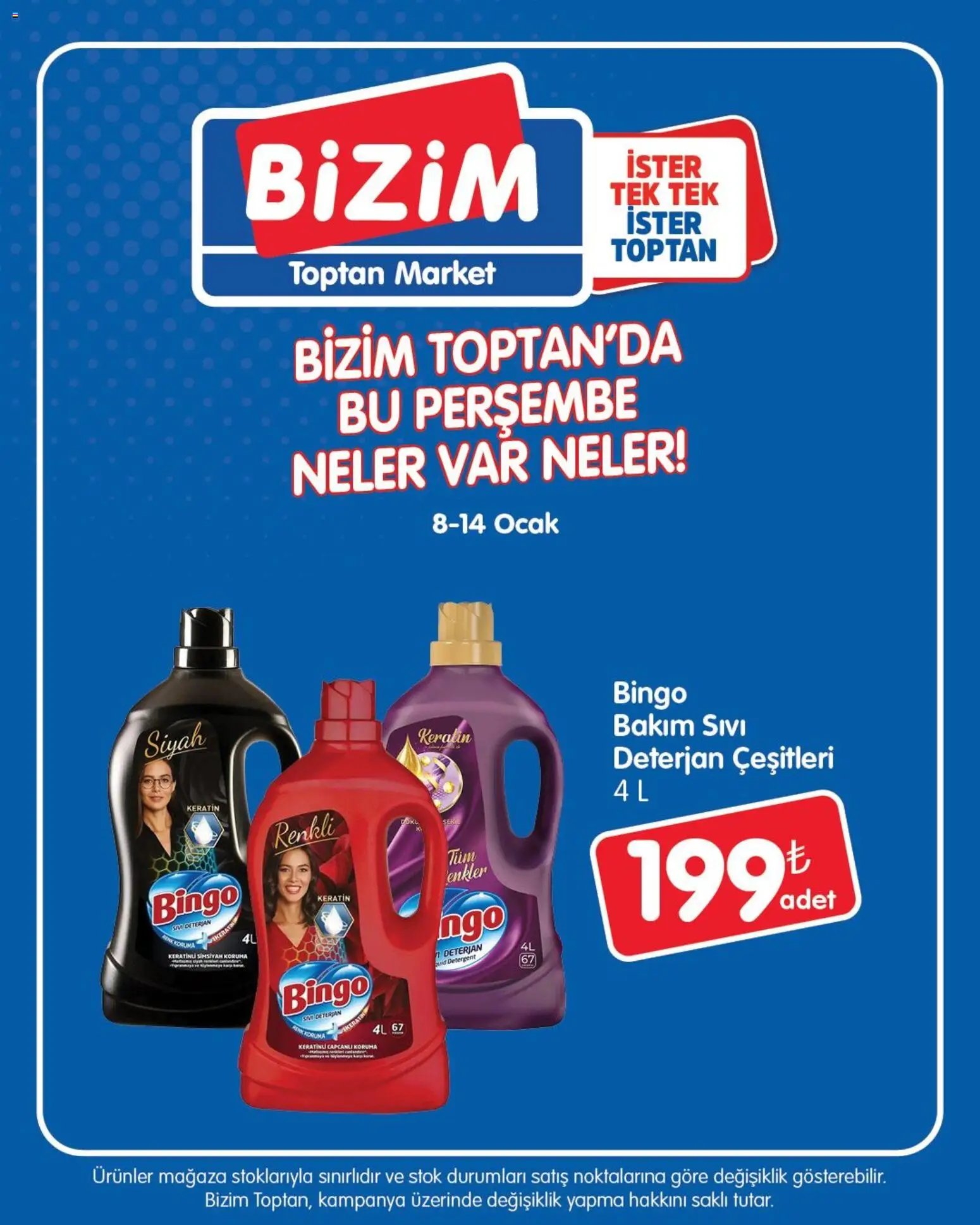 Bizim Toptan tarihli katalog 08 0101 2026 Katalog