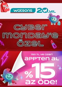 Watsons tarihli katalog 01 1212 2025 Cyber Monday