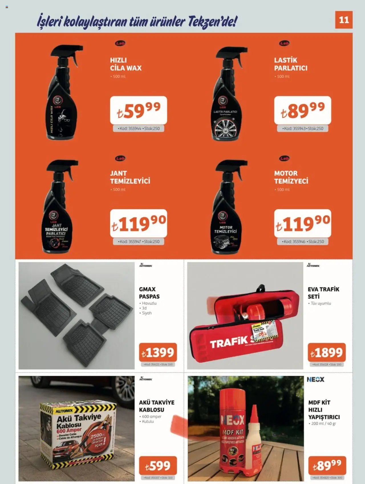 Tekzen tarihli katalog 01 0909 2025 Katalog