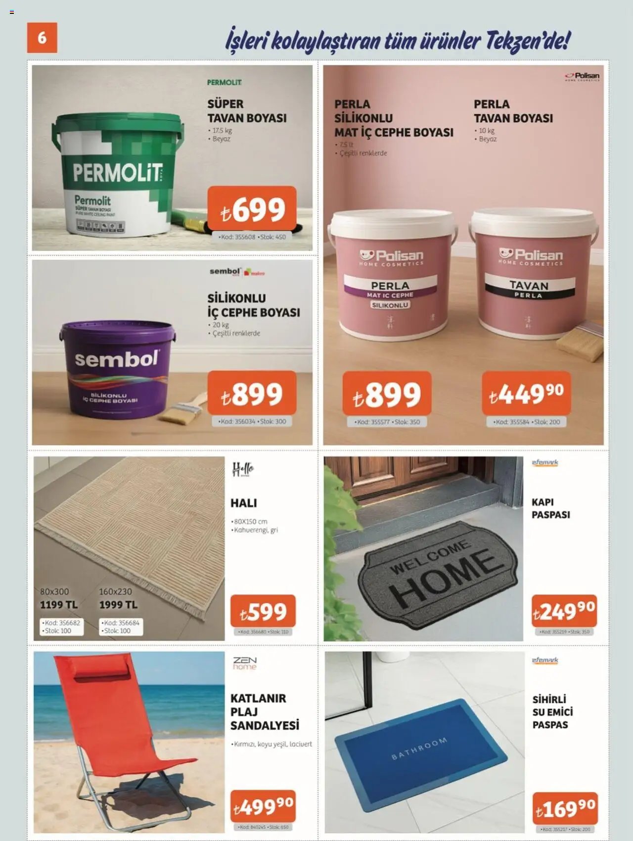 Tekzen tarihli katalog 01 0909 2025 Katalog