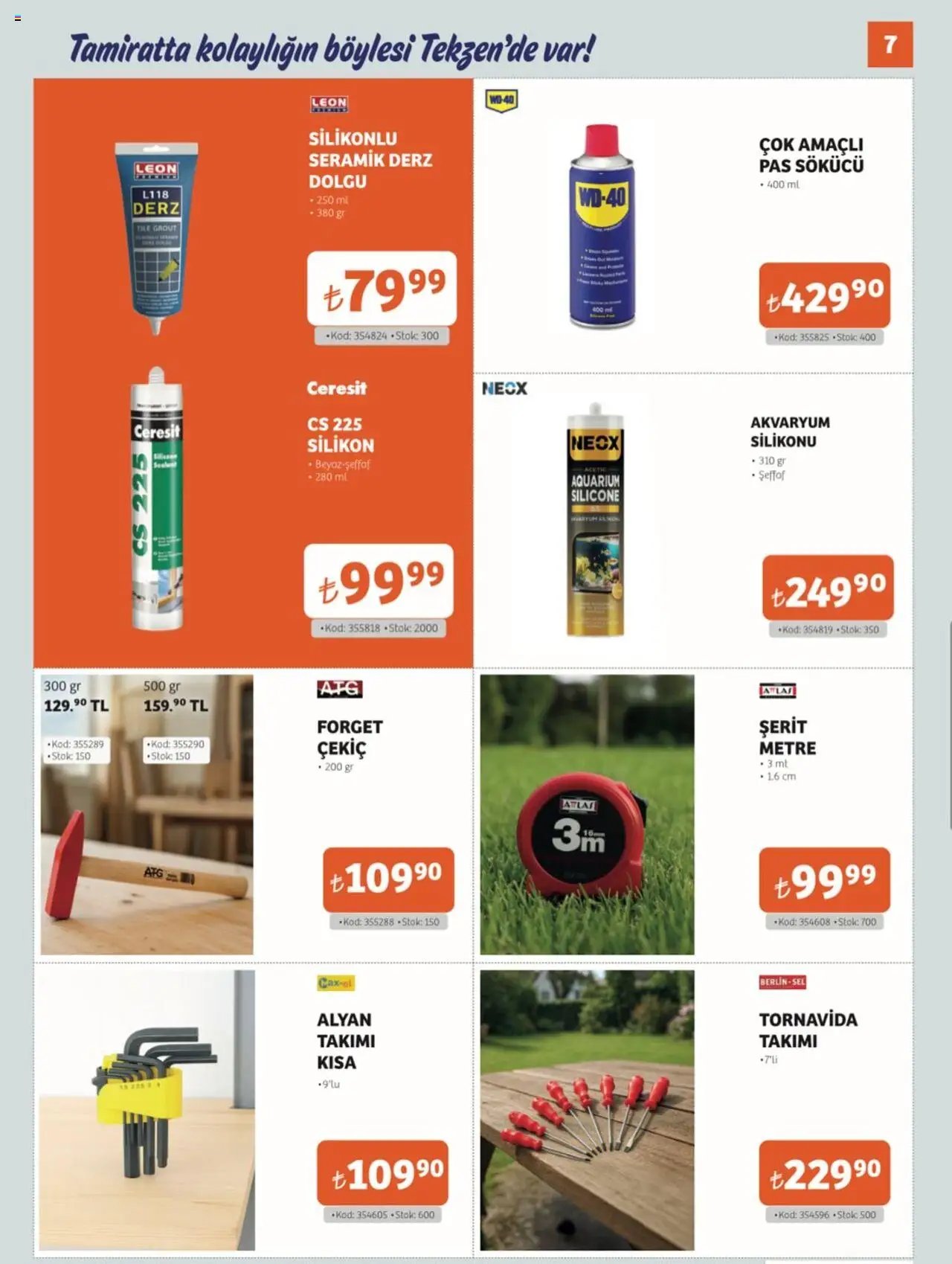 Tekzen tarihli katalog 01 0909 2025 Katalog