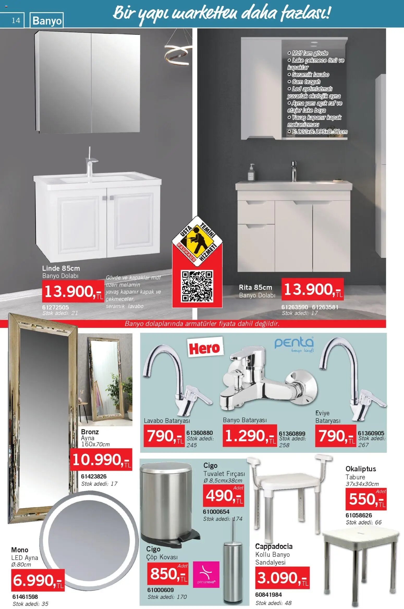 Bauhaus tarihli katalog 01 1111 2025 Katalog