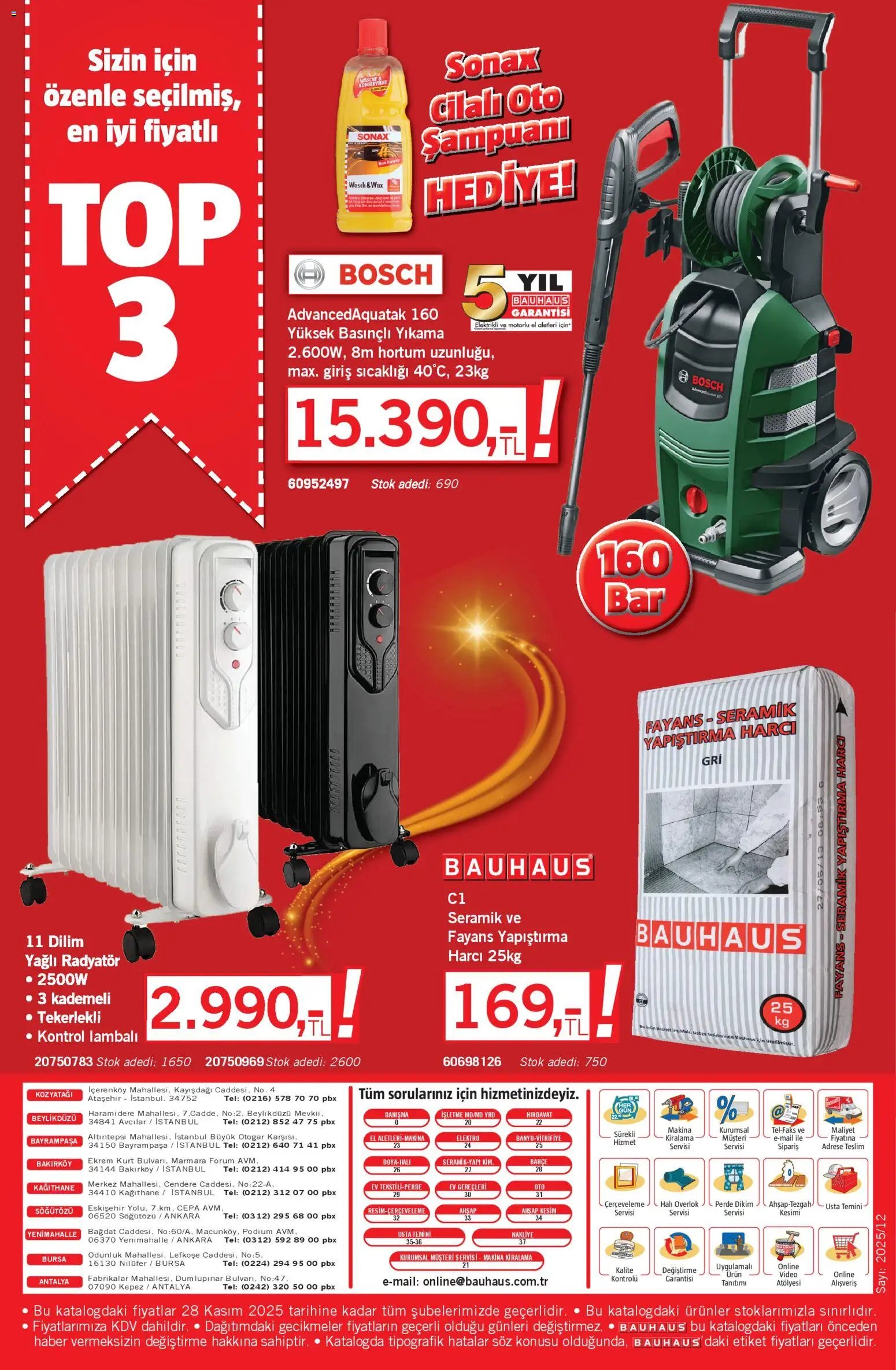 Bauhaus tarihli katalog 01 1111 2025 Katalog