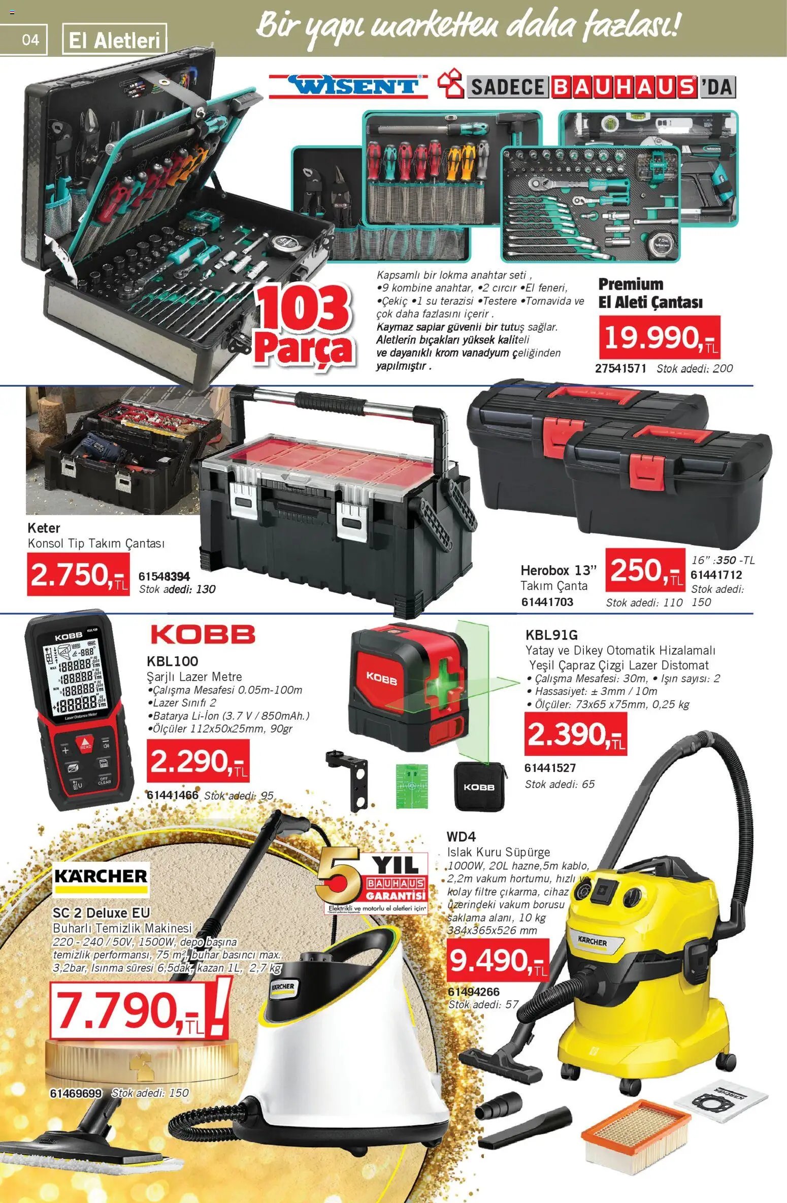 Bauhaus tarihli katalog 01 1111 2025 Katalog