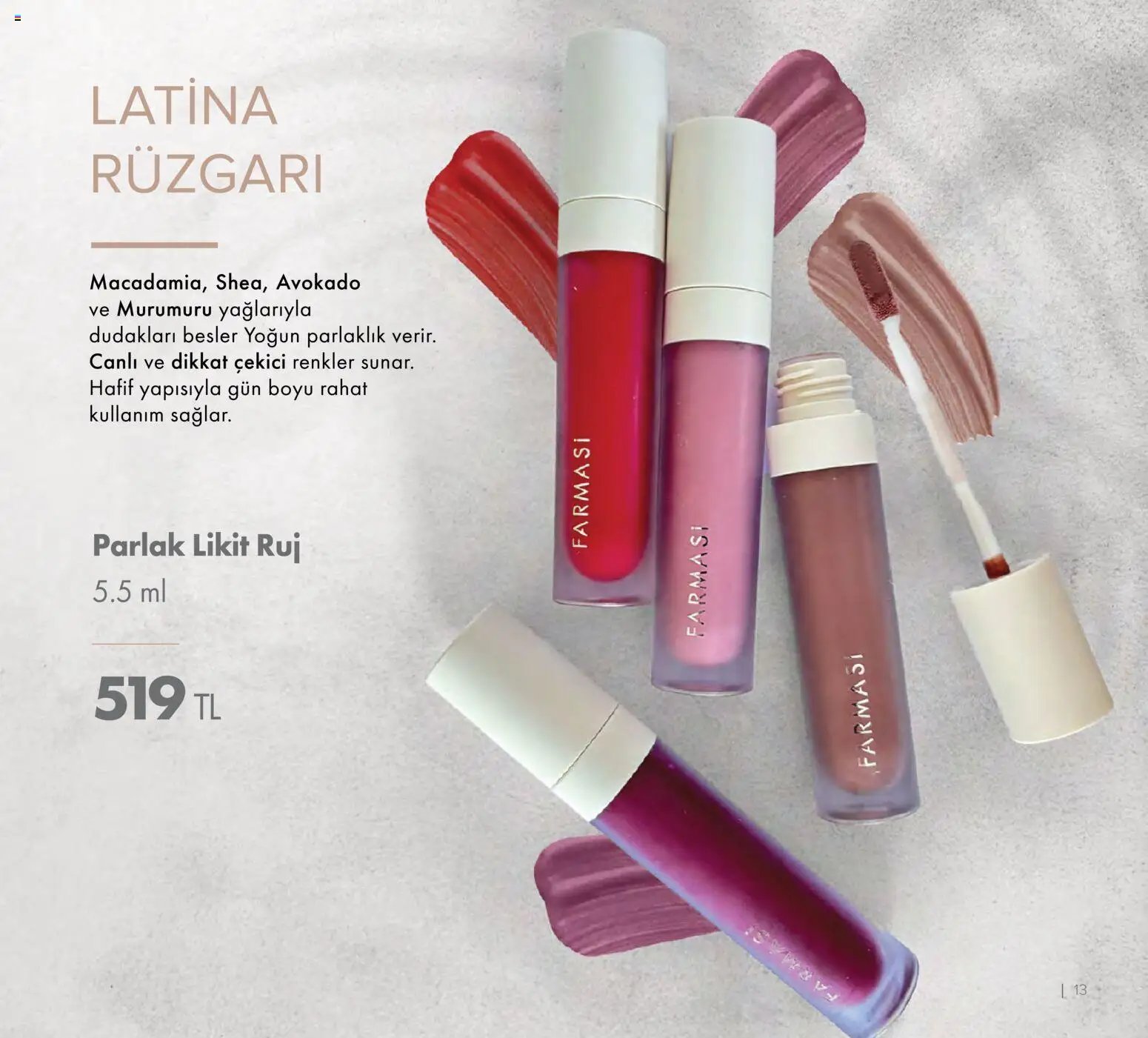 Farmasi tarihli katalog 01 1111 2025 Katalog