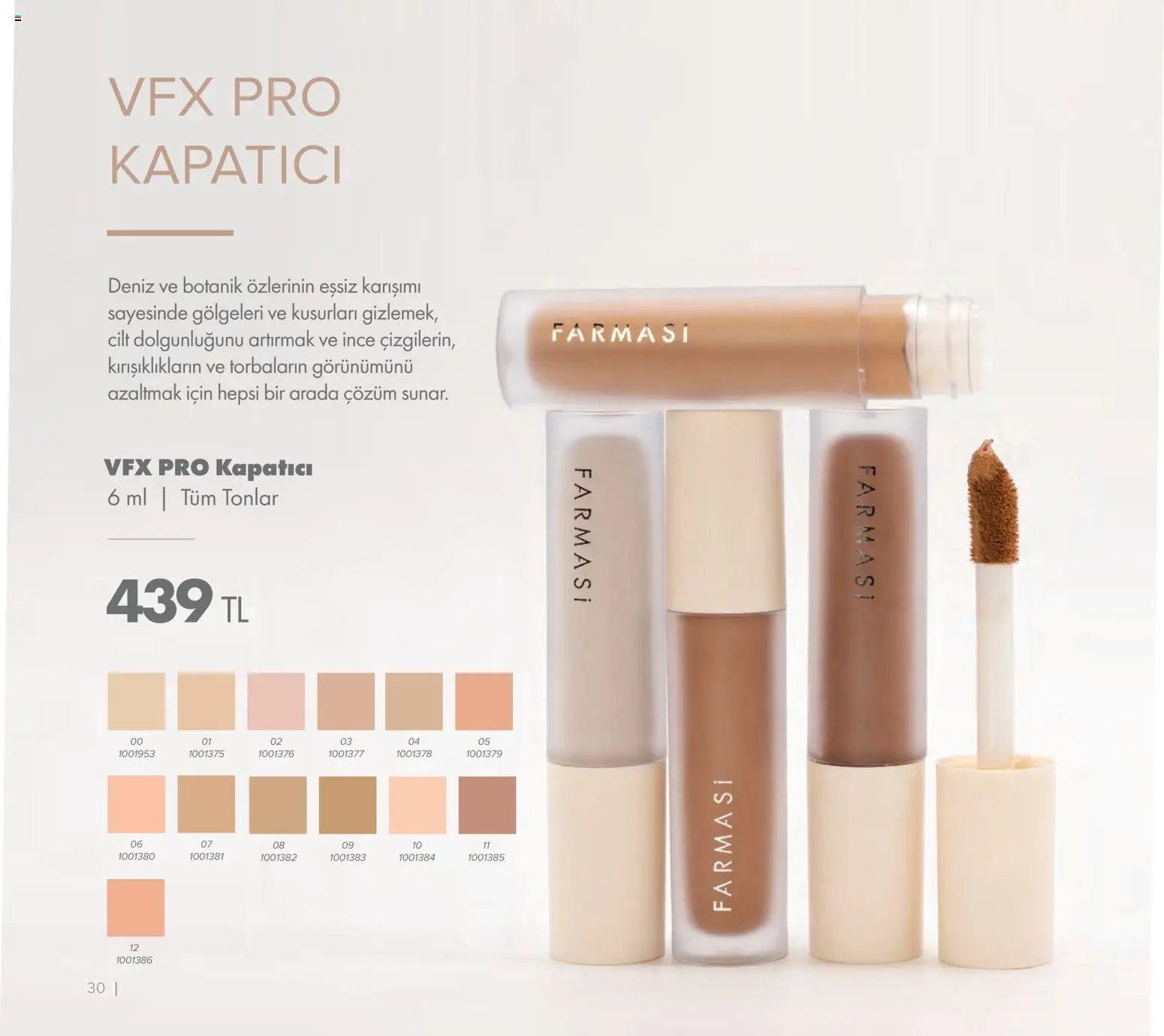 Farmasi tarihli katalog 01 1111 2025 Katalog