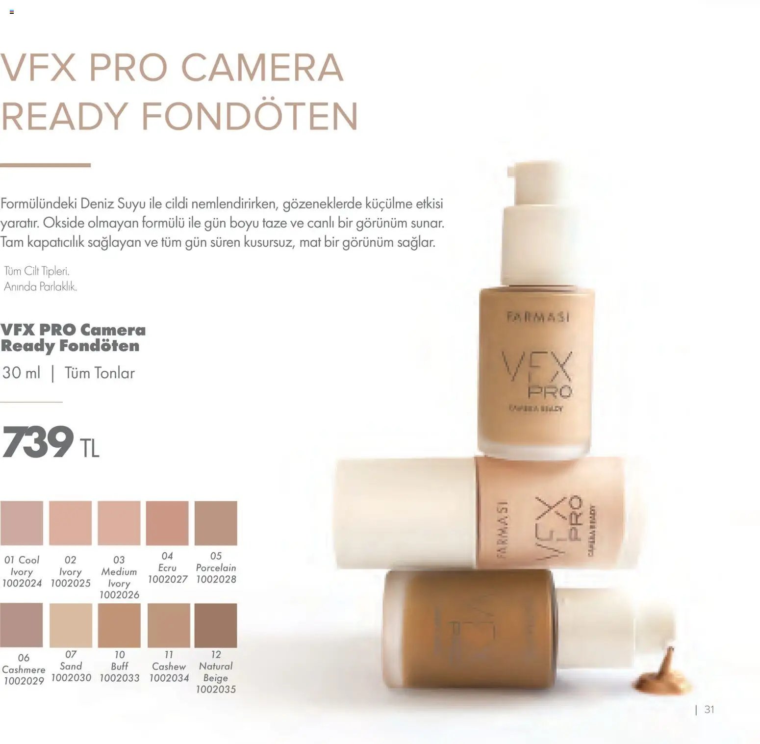 Farmasi tarihli katalog 01 1111 2025 Katalog