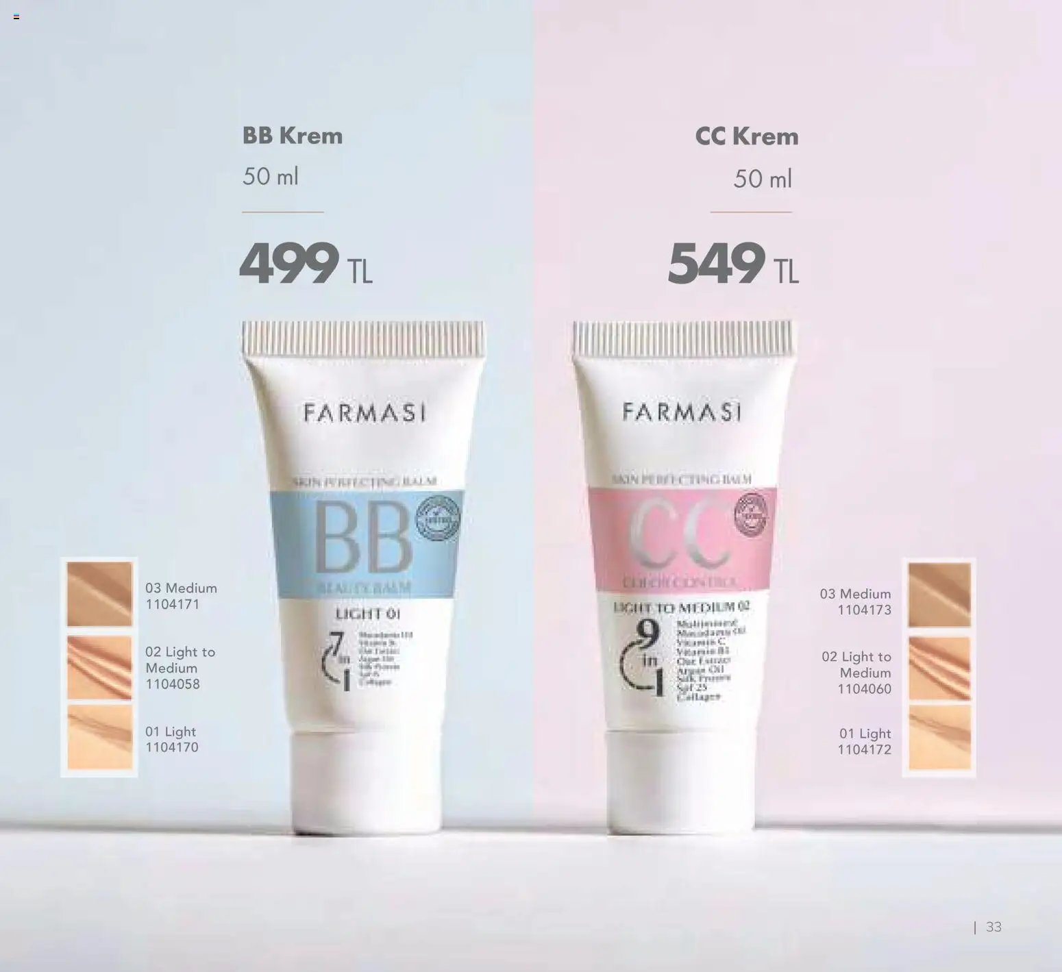 Farmasi tarihli katalog 01 1111 2025 Katalog