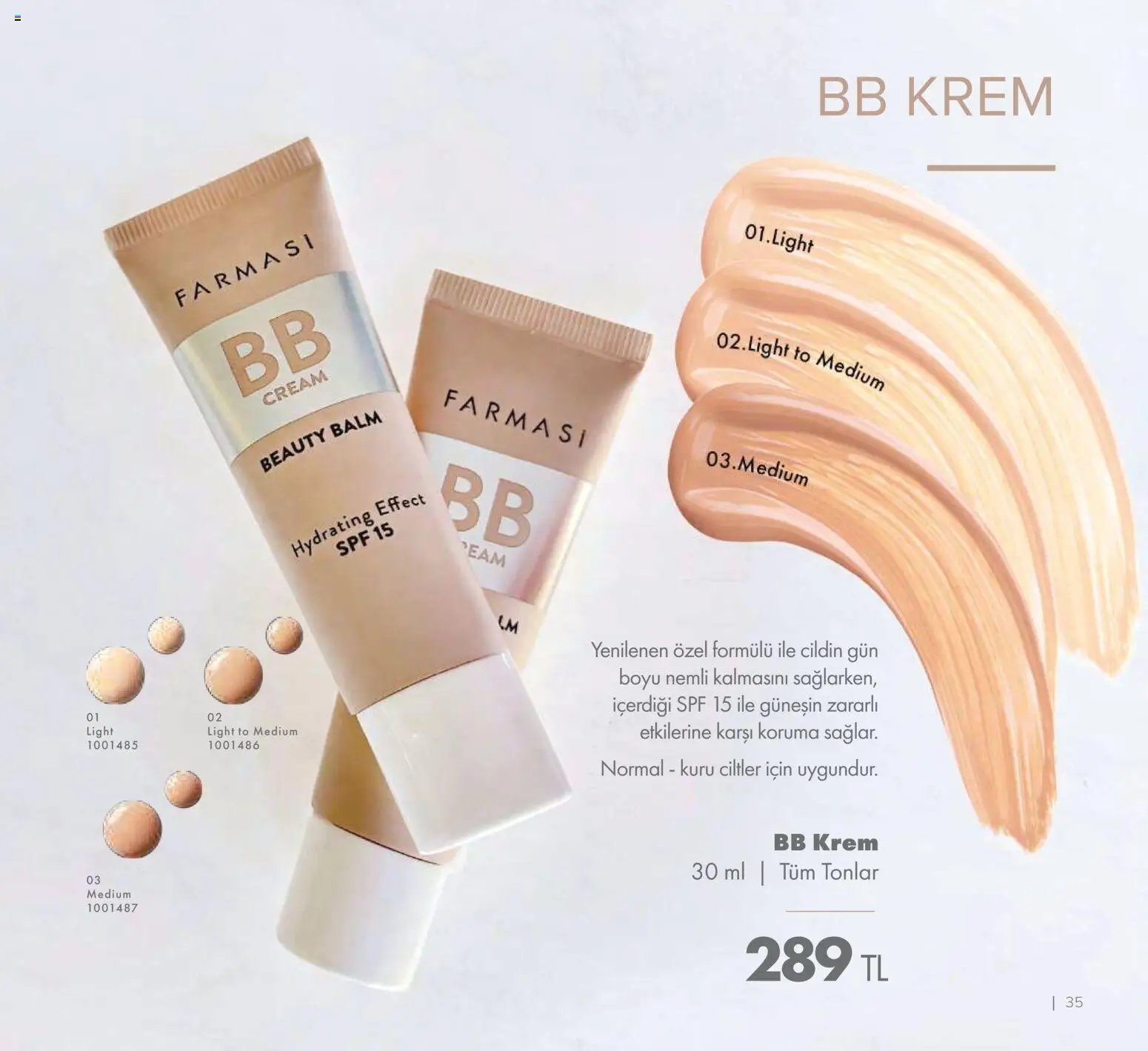 Farmasi tarihli katalog 01 1111 2025 Katalog