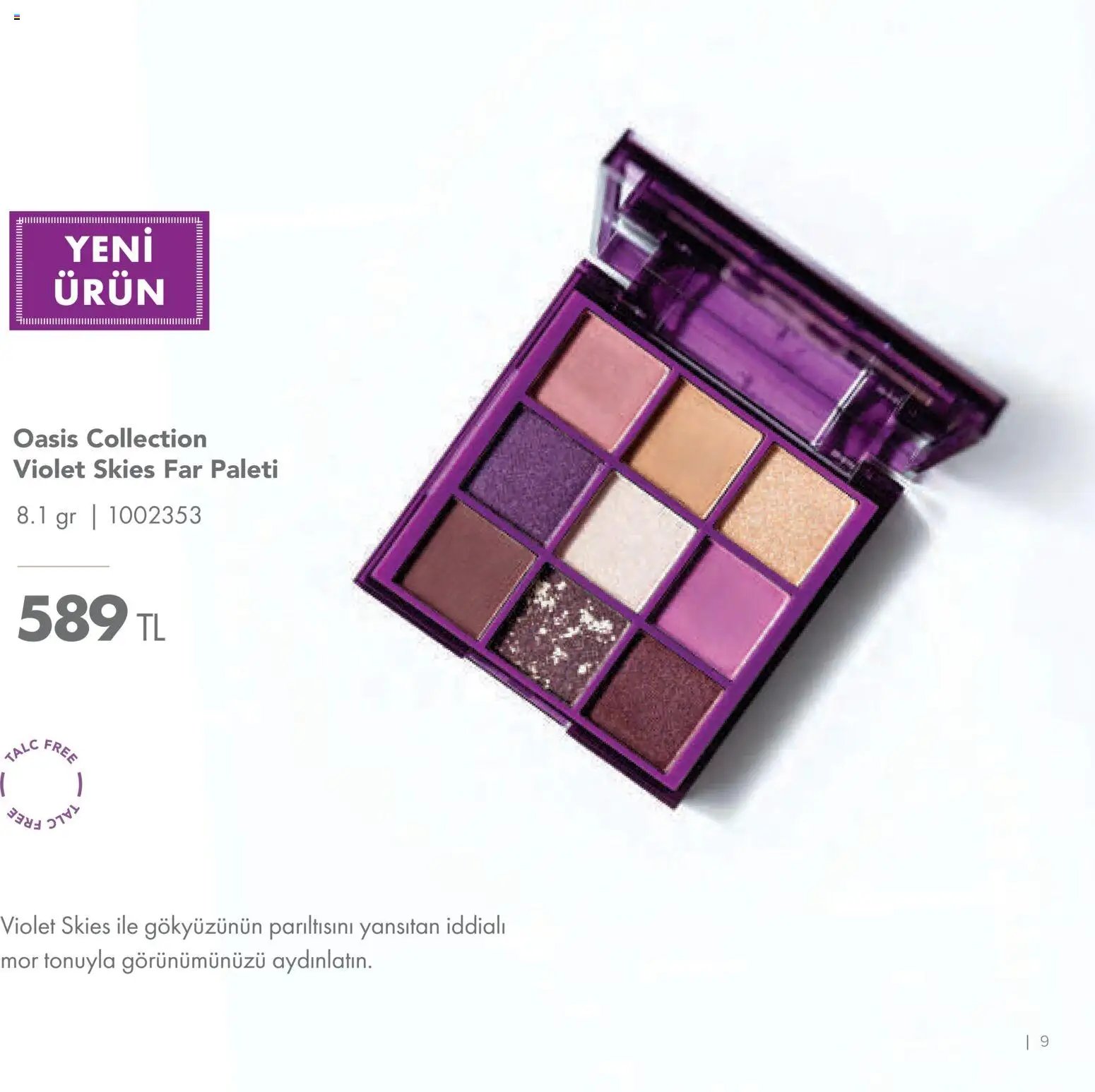 Farmasi tarihli katalog 01 1111 2025 Katalog