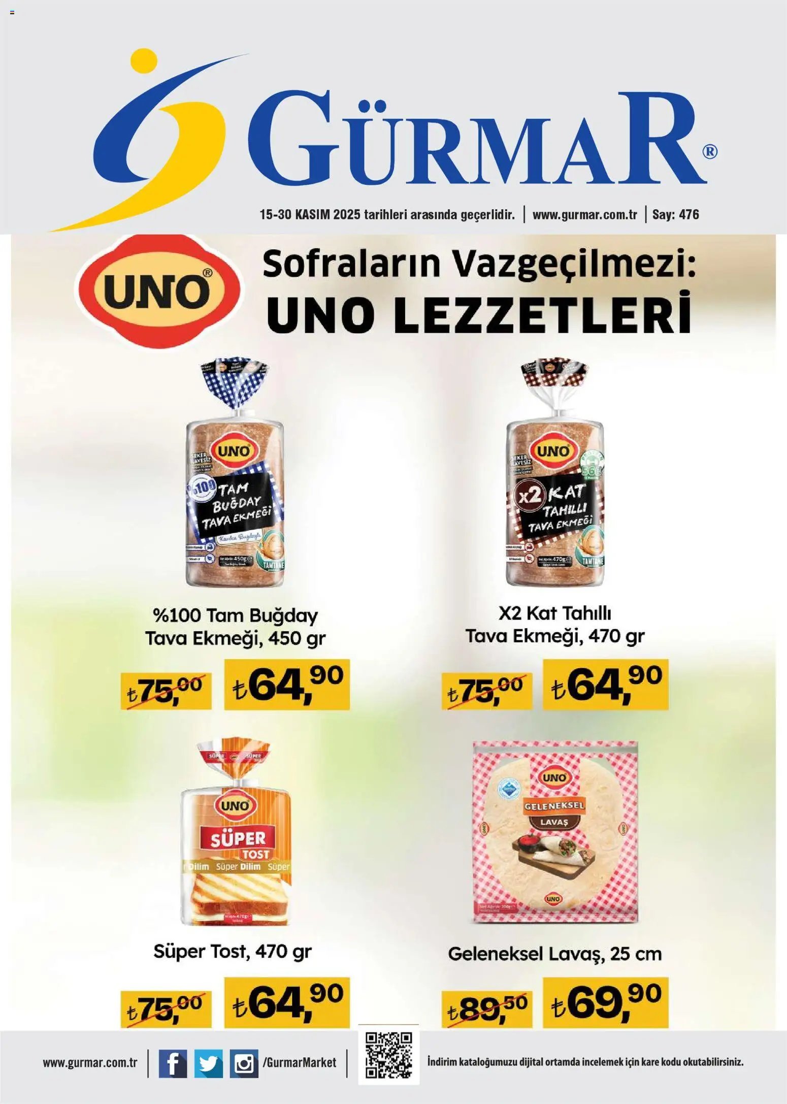 Gürmar tarihli katalog 15 1111 2025 Katalog