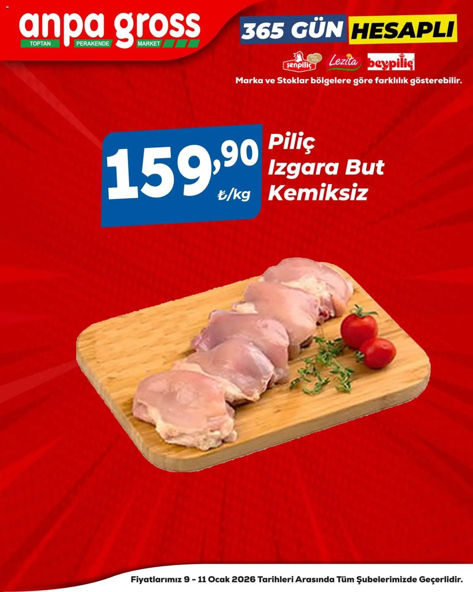 Anpa Gross tarihli katalog 09 0101 2026 Piliçte Tazelik
